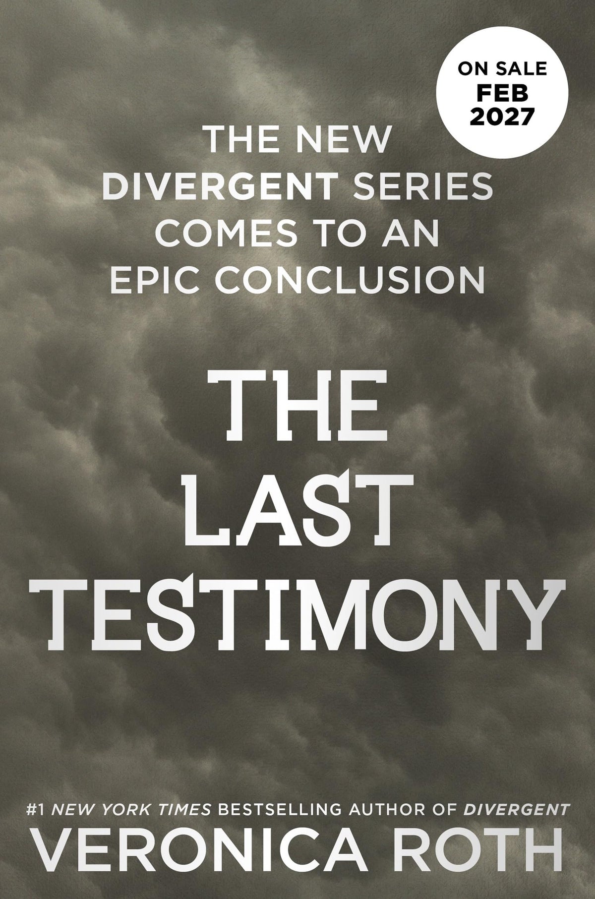 HarperCollins The Last Testimony: Book 2 (A New Divergent Series) - Hardcover, 512 Pages, Age 14+