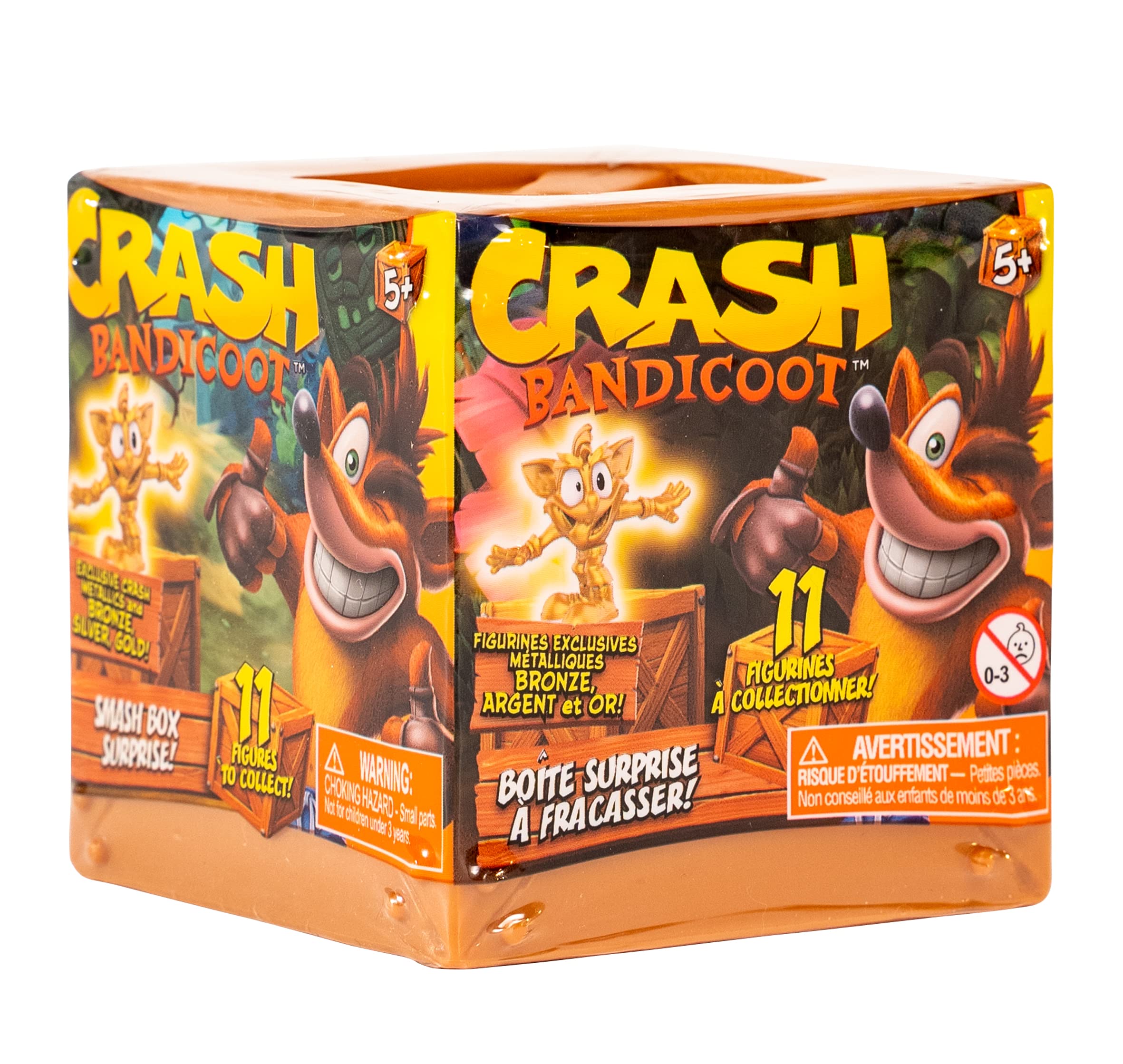 Crash Bandicoot Bandai Smash Box Surprise - 6cm Blind Box Collectible Figures for Kids