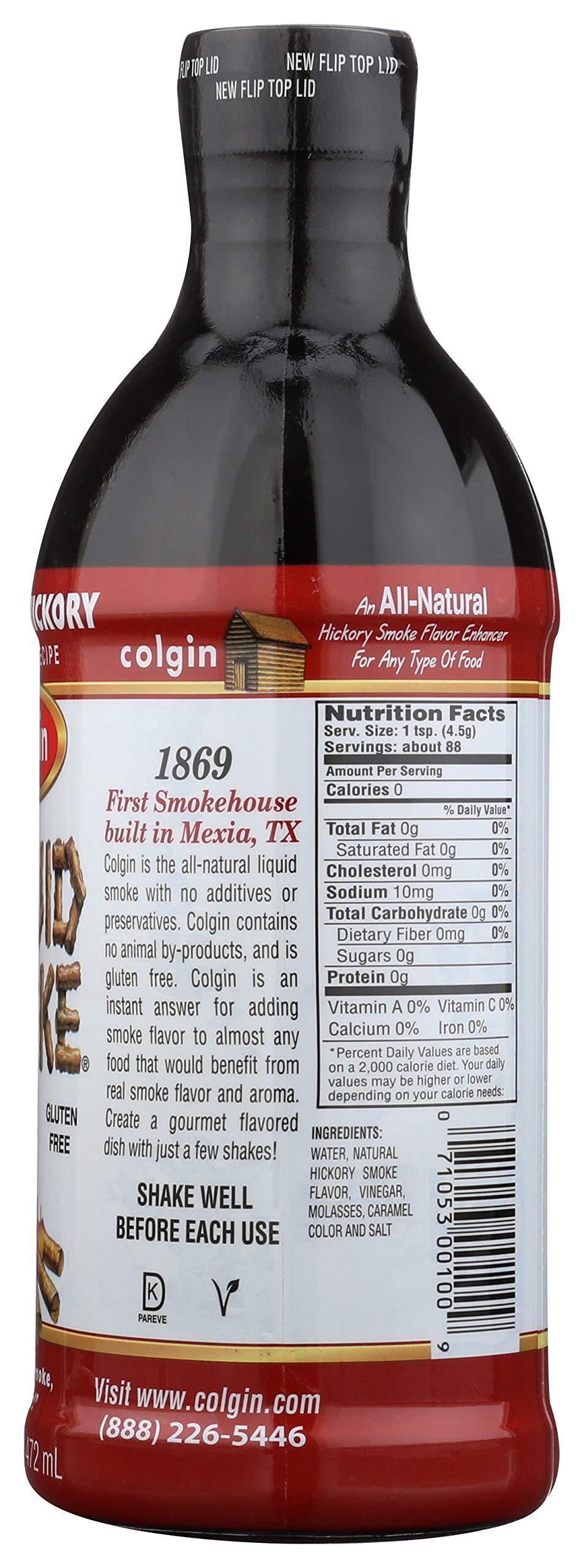 Colgin Liquid Smoke Natural Hickory - 472 ml