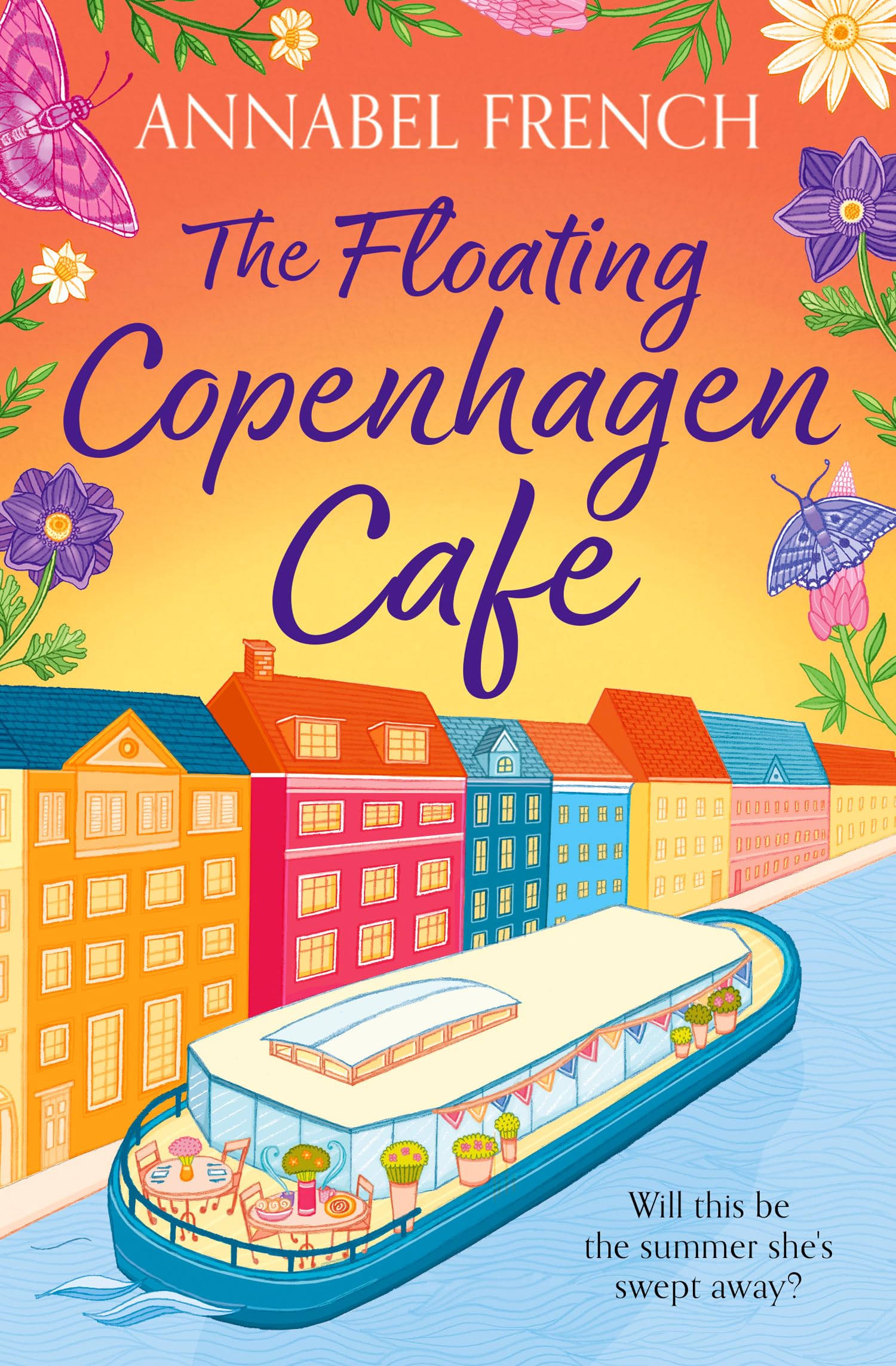 Avon Books The Floating Copenhagen Café | Destination Romance | Annabel French 1