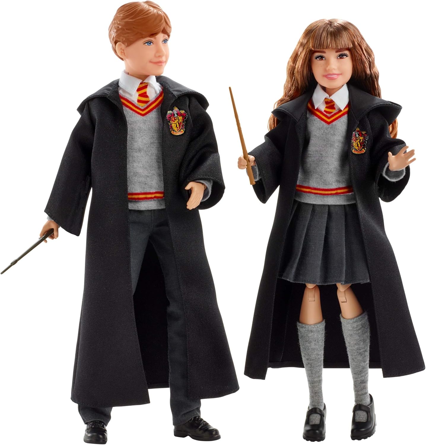Ron Weasley Action Figure - Hogwarts Uniform with Gryffindor Robe & Wand - 6 Years and Up 7