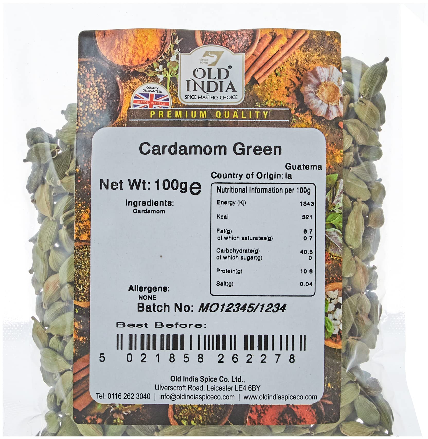 Old India Green Cardamom Whole Spice | 100g Natural & Additive Free 2