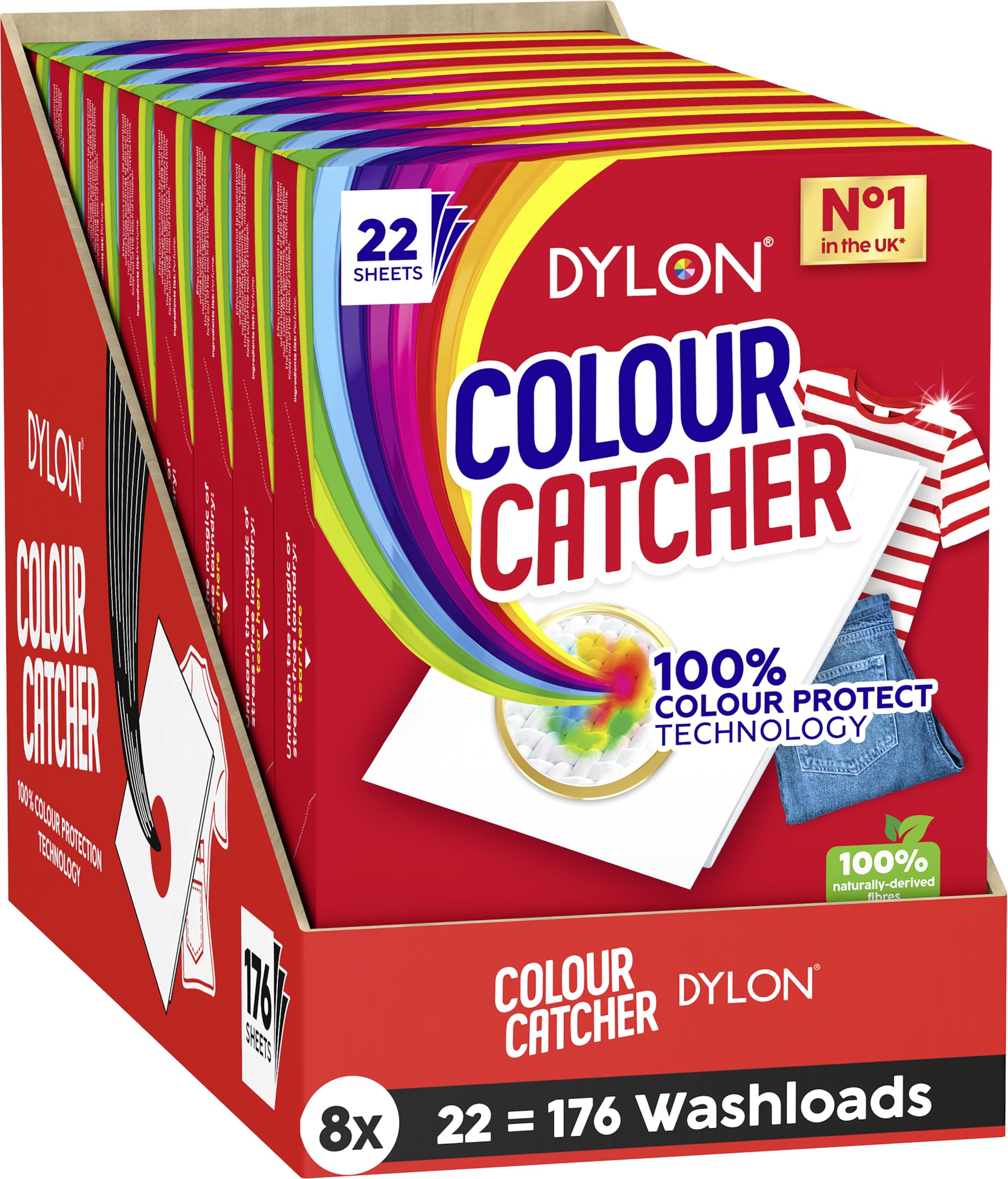 Colour Catcher Colour Protection Sheets - 176 Sheets | Protects Colours | Saves Time 1