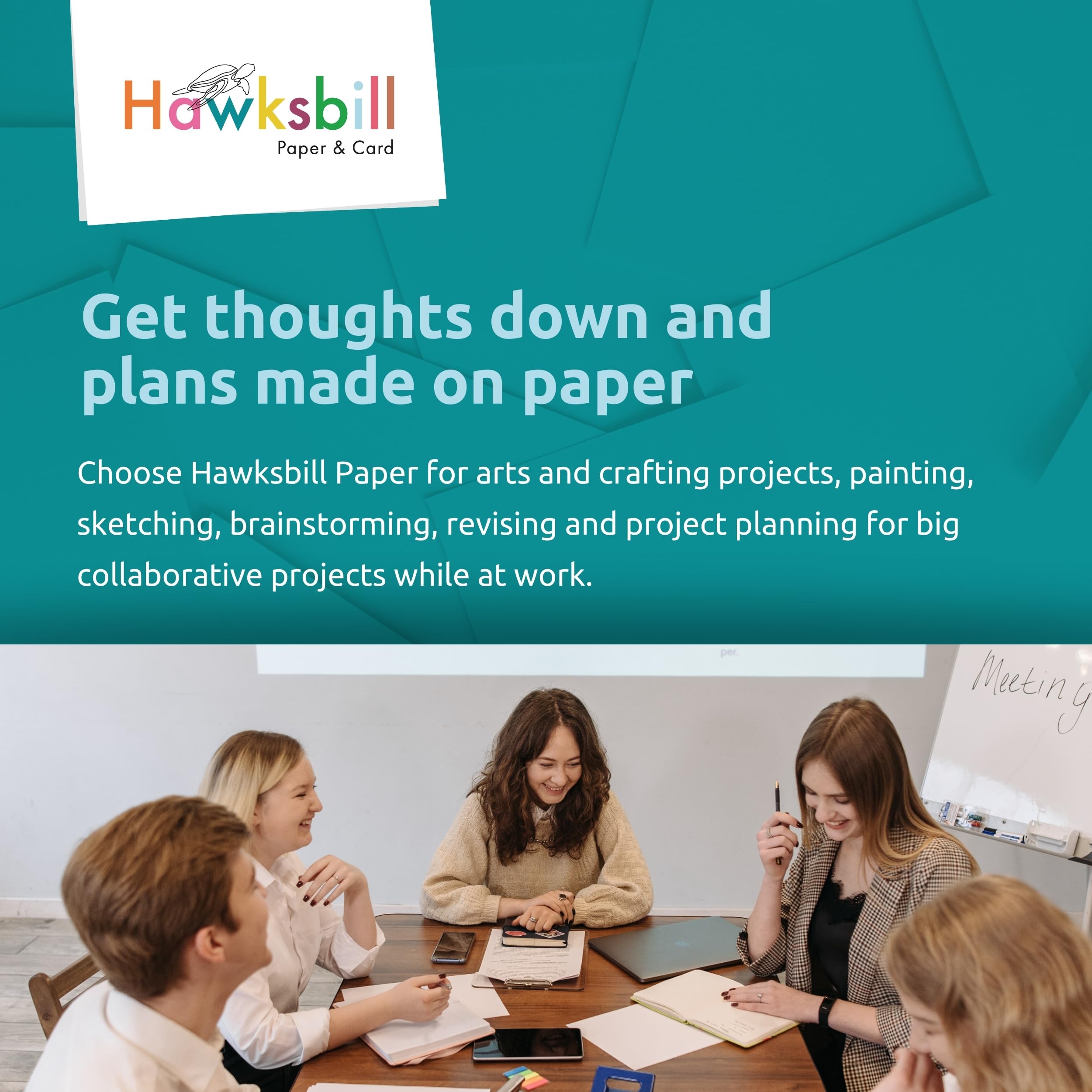 Hawksbill Pale Yellow Copy Paper - 80 GSM A4 | 100 Sheets | Dyslexia-Friendly 5