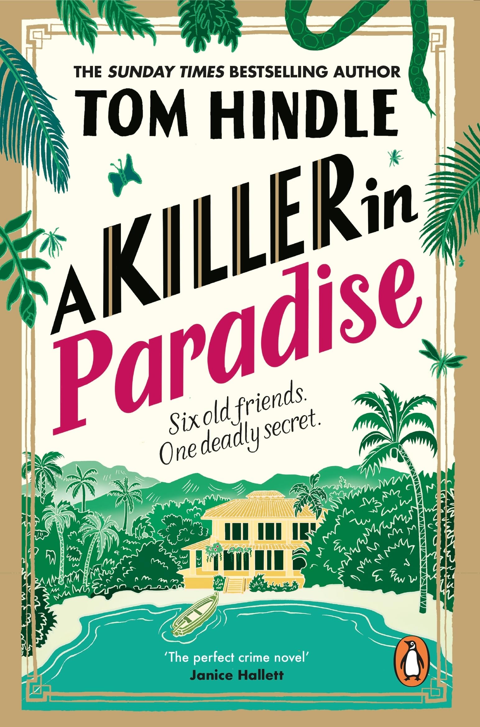 Penguin A Killer in Paradise - New Murder Mystery by Tom Hindle | Paperback 1
