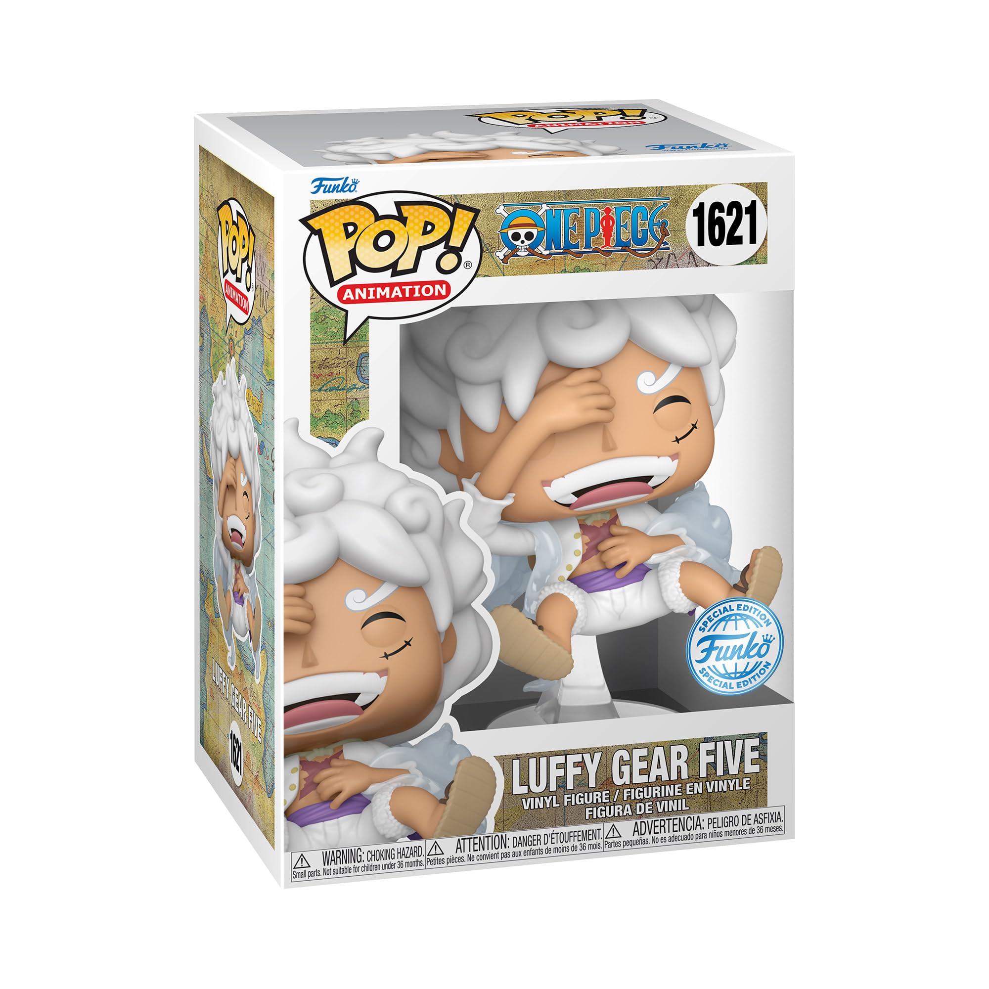 Funko Pop! Animation: One Piece - Gear 5 Luffy Special Edition Vinyl Figure | 3.75 in 1