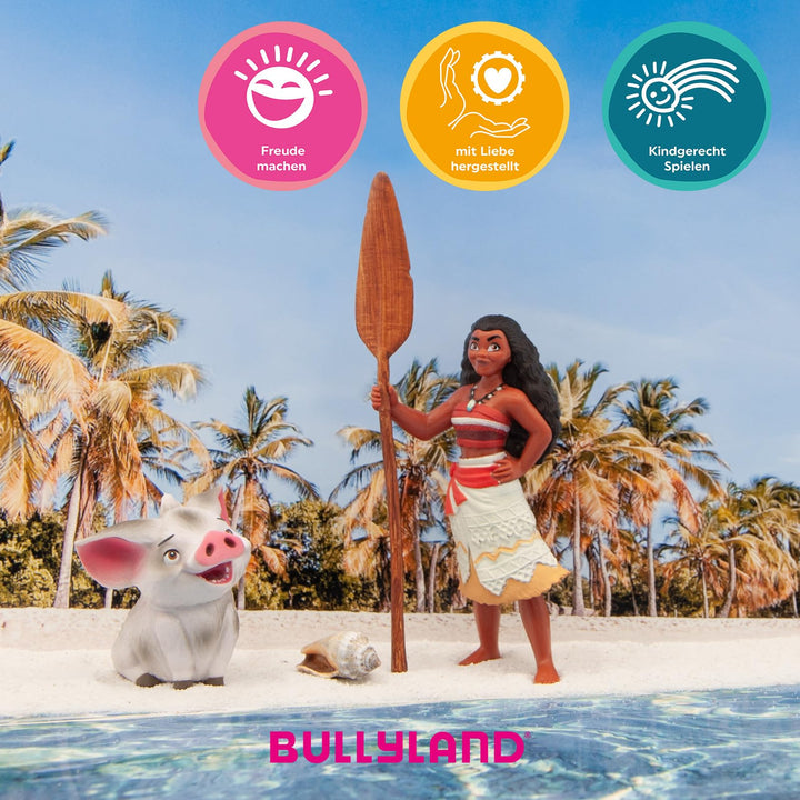 Bullyland Pua Figure - 4.5 cm Hand-Painted Disney Vaiana Toy for Ages 3+