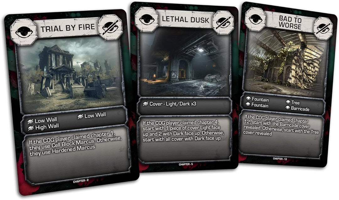Steamforged Games Gears of War The Card Game: Core Game - 2 Players, 30-60 Minut