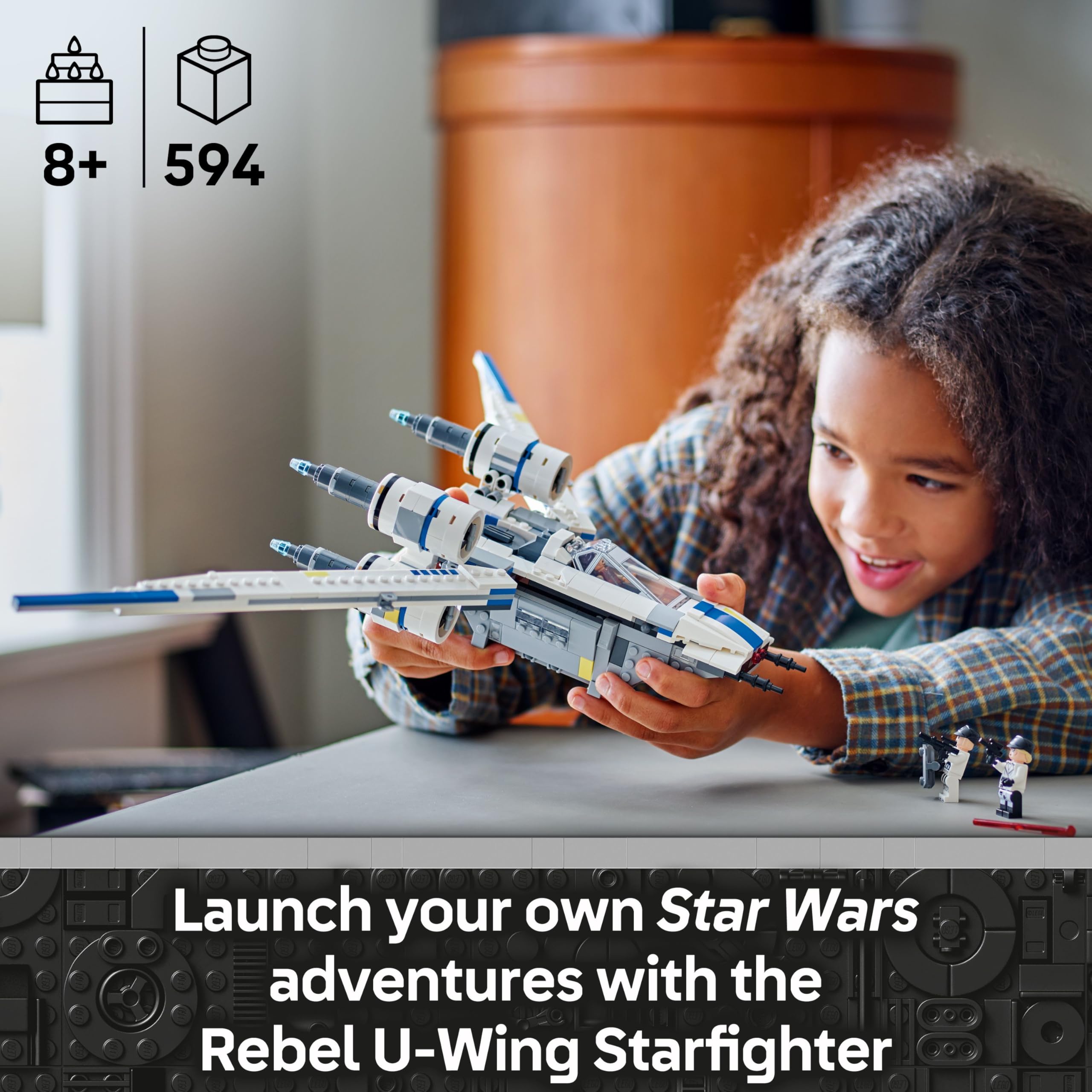 LEGO Star Wars Rebel U-Wing Starfighter 75399 Building Set | Ages 8+