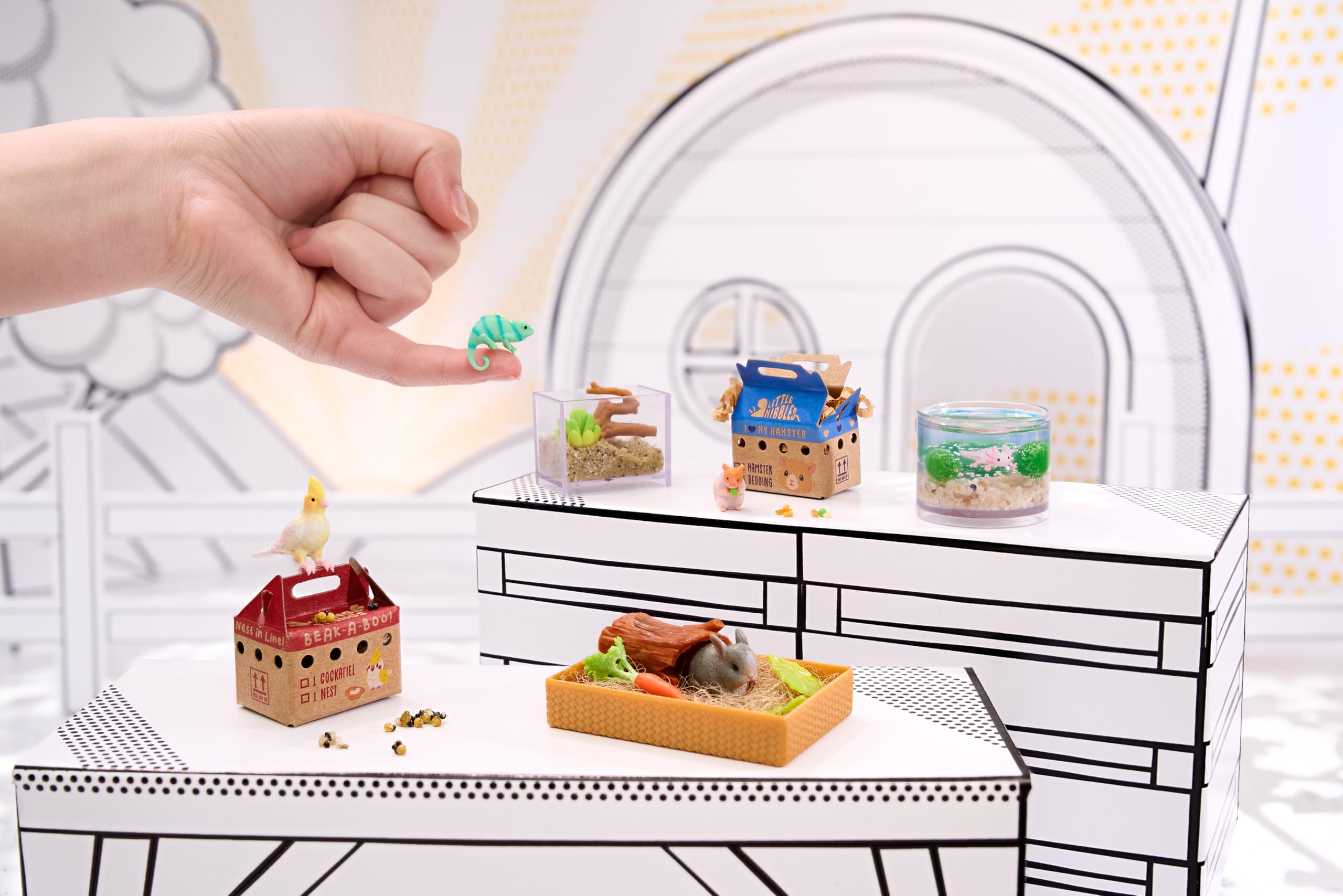 MGA Miniverse Make It Mini Animals - Mini Collectibles Mystery Blind Pack 13