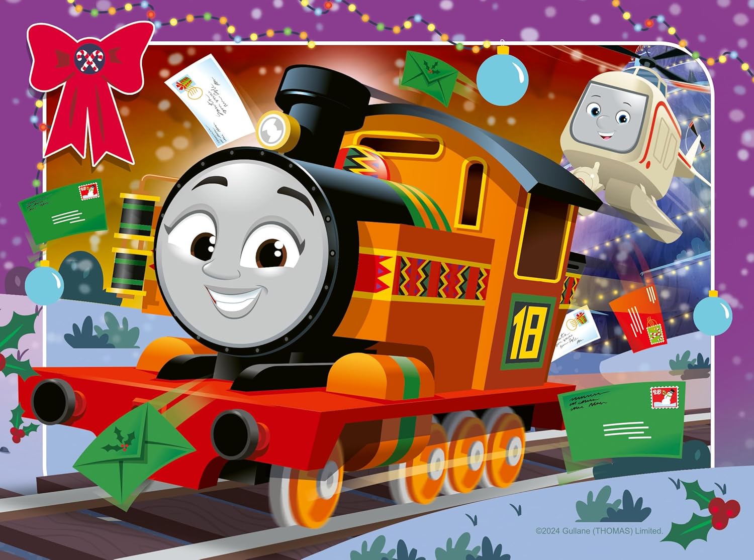 Ravensburger Thomas & Friends Christmas Jigsaw Puzzle - 72-Piece Kids Puzzle for Ages 3+ 8