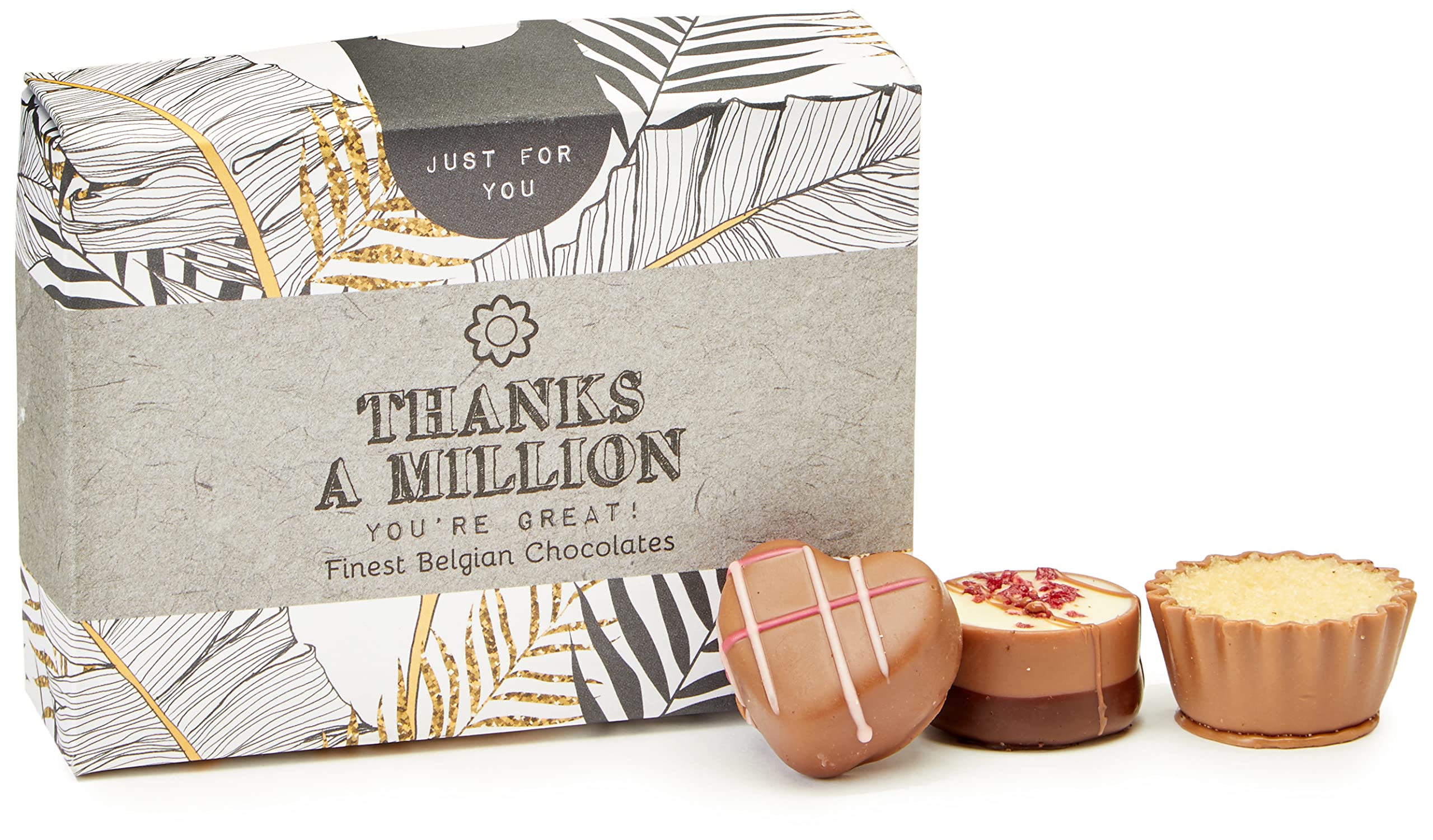 Just for You Thanks a Million Chocolate Box - Ideal Thank You Gift | 86g