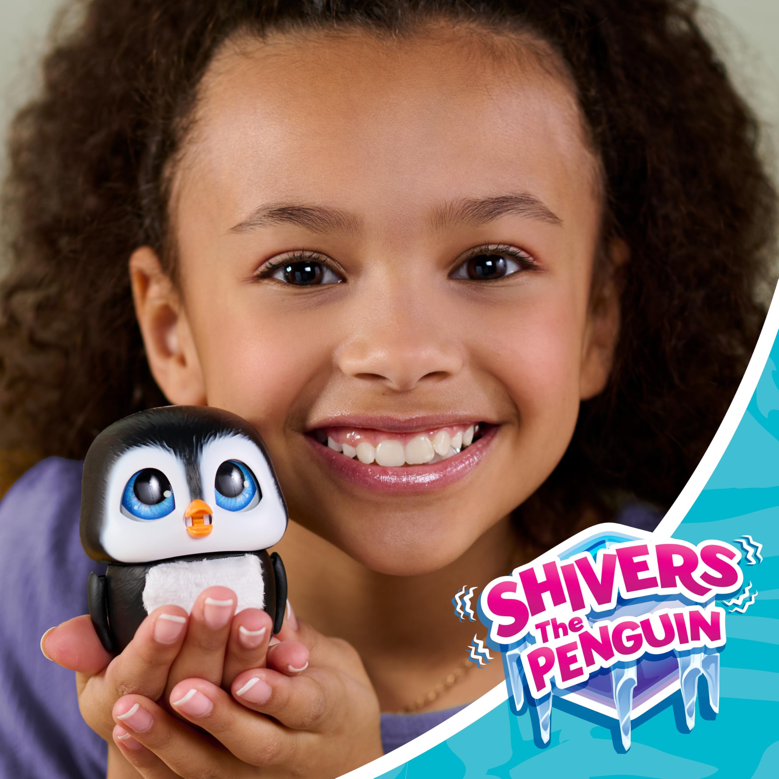furReal Handfuls Shivers the Penguin - Interactive 3.5 Inch Plush Toy for Kids 9
