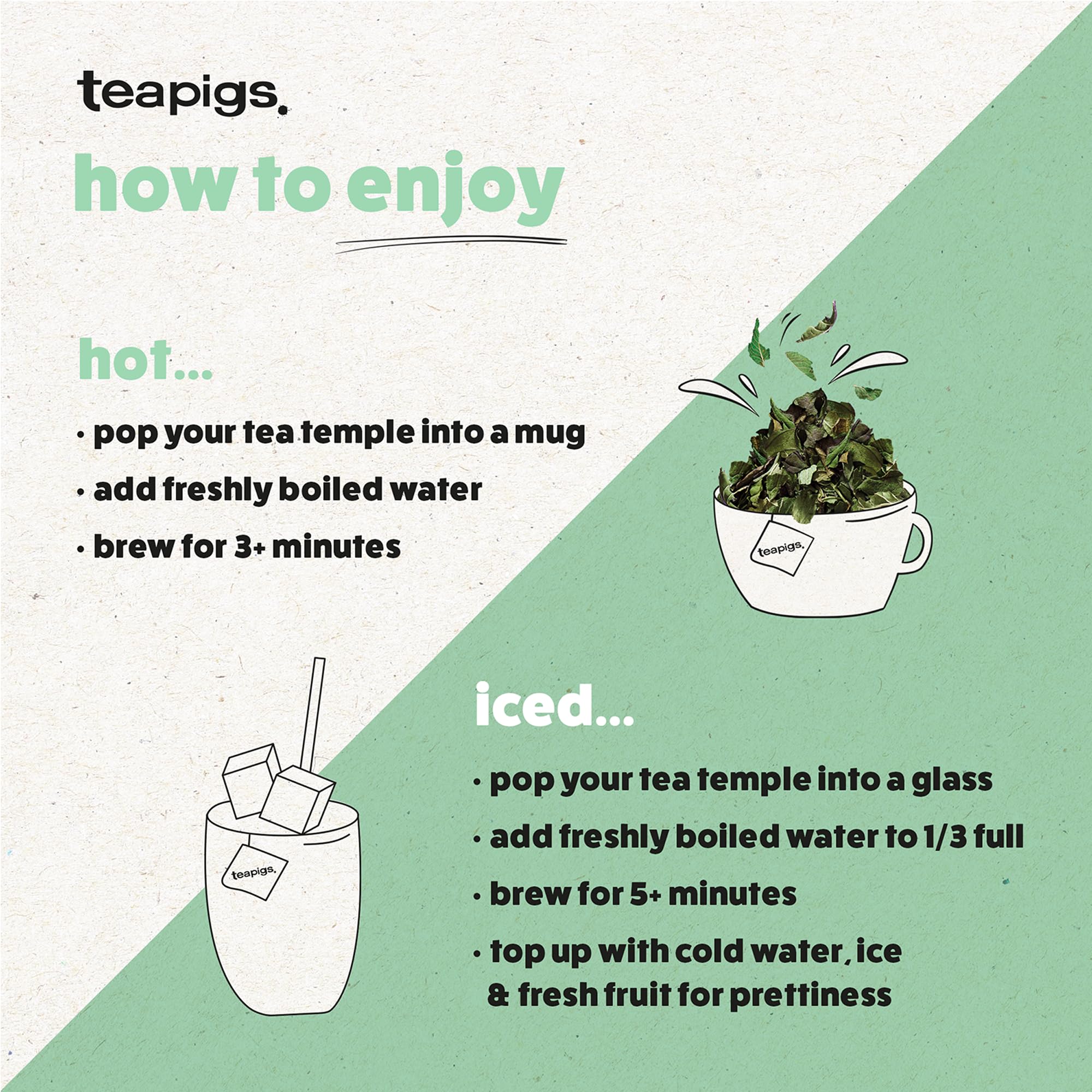 Teapigs Honeybush & Rooibos 50 Tea Temples 9