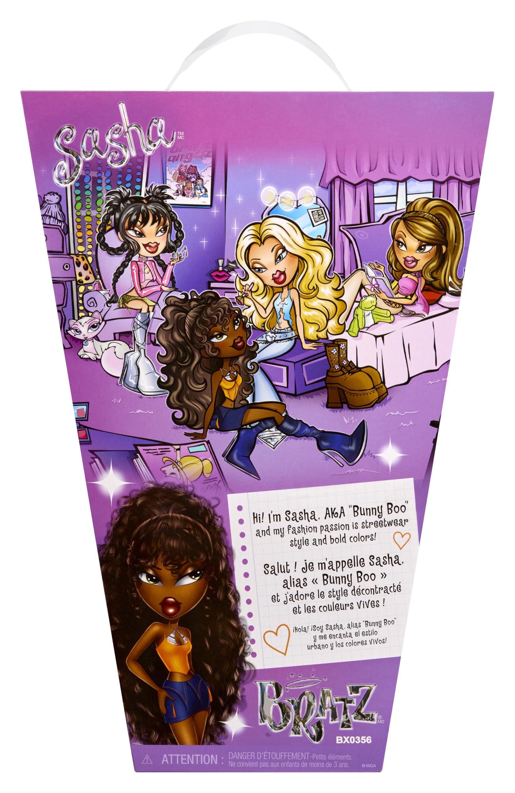 Bratz First Edition Reimagined Sasha Doll - 25th Anniversary Collectible | Ages 6+ 10