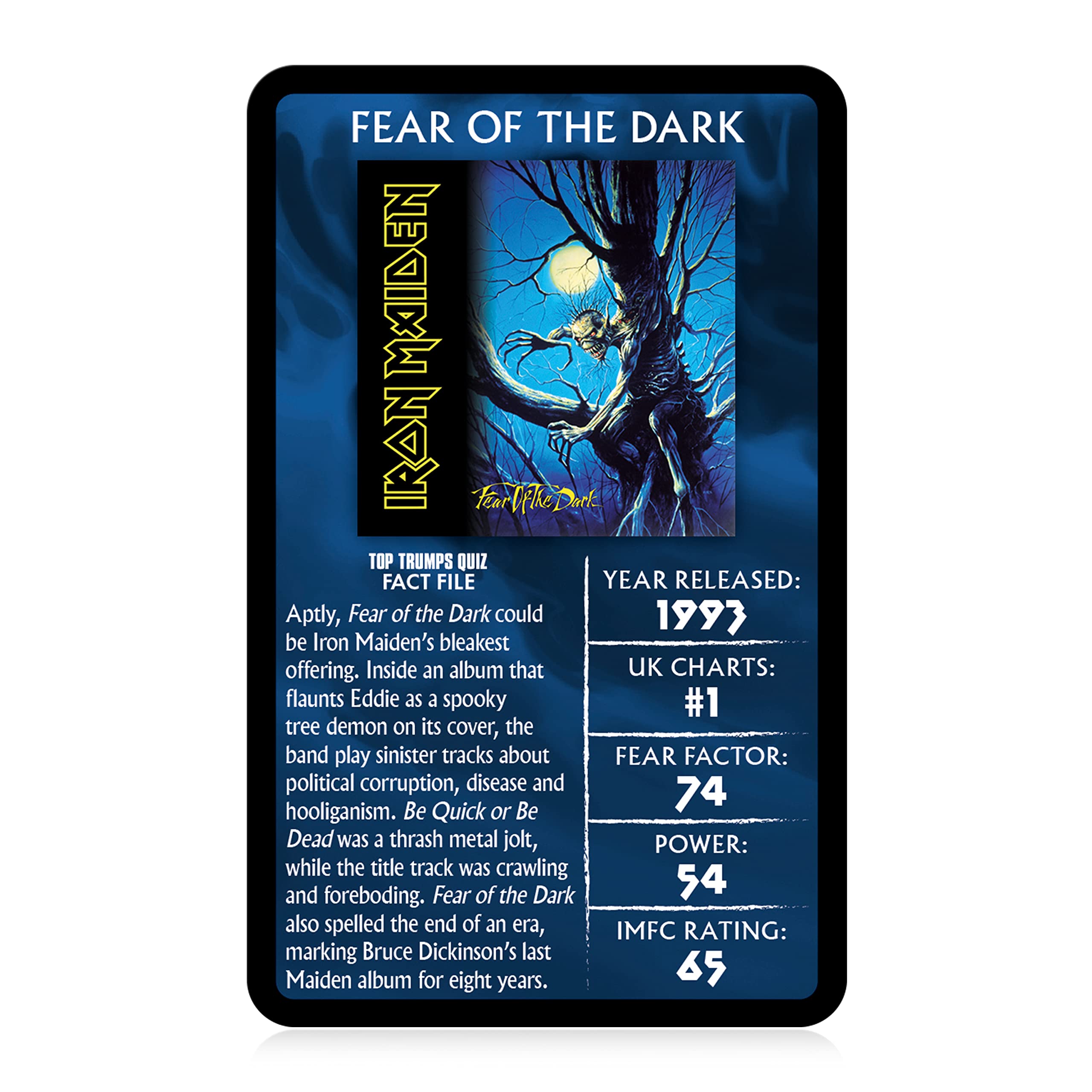 Top Trumps Iron Maiden Limited Edition Card Game - Ages 18+ | Multicolor 9
