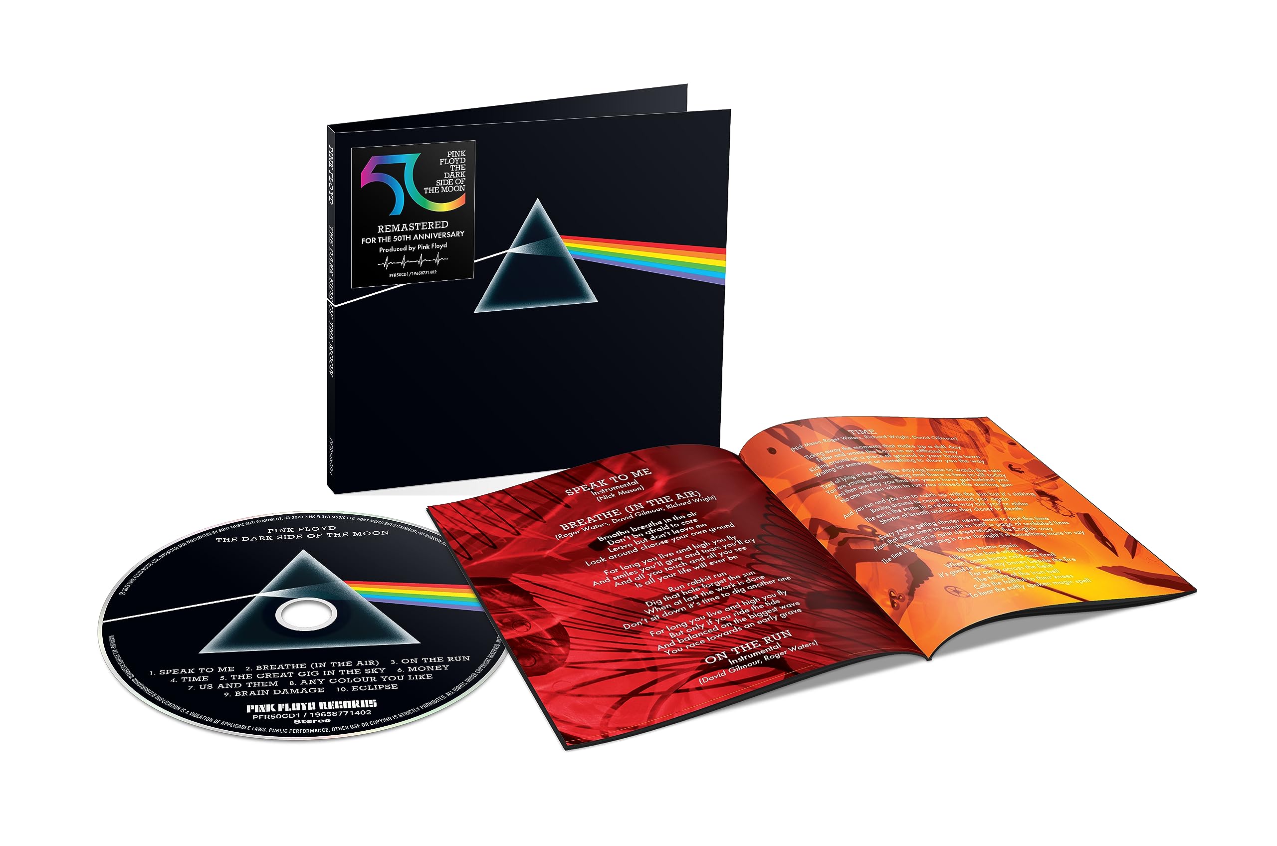 Pink Floyd - The Dark Side Of The Moon (50th Anniversary Remaster) [Audio CD] 2