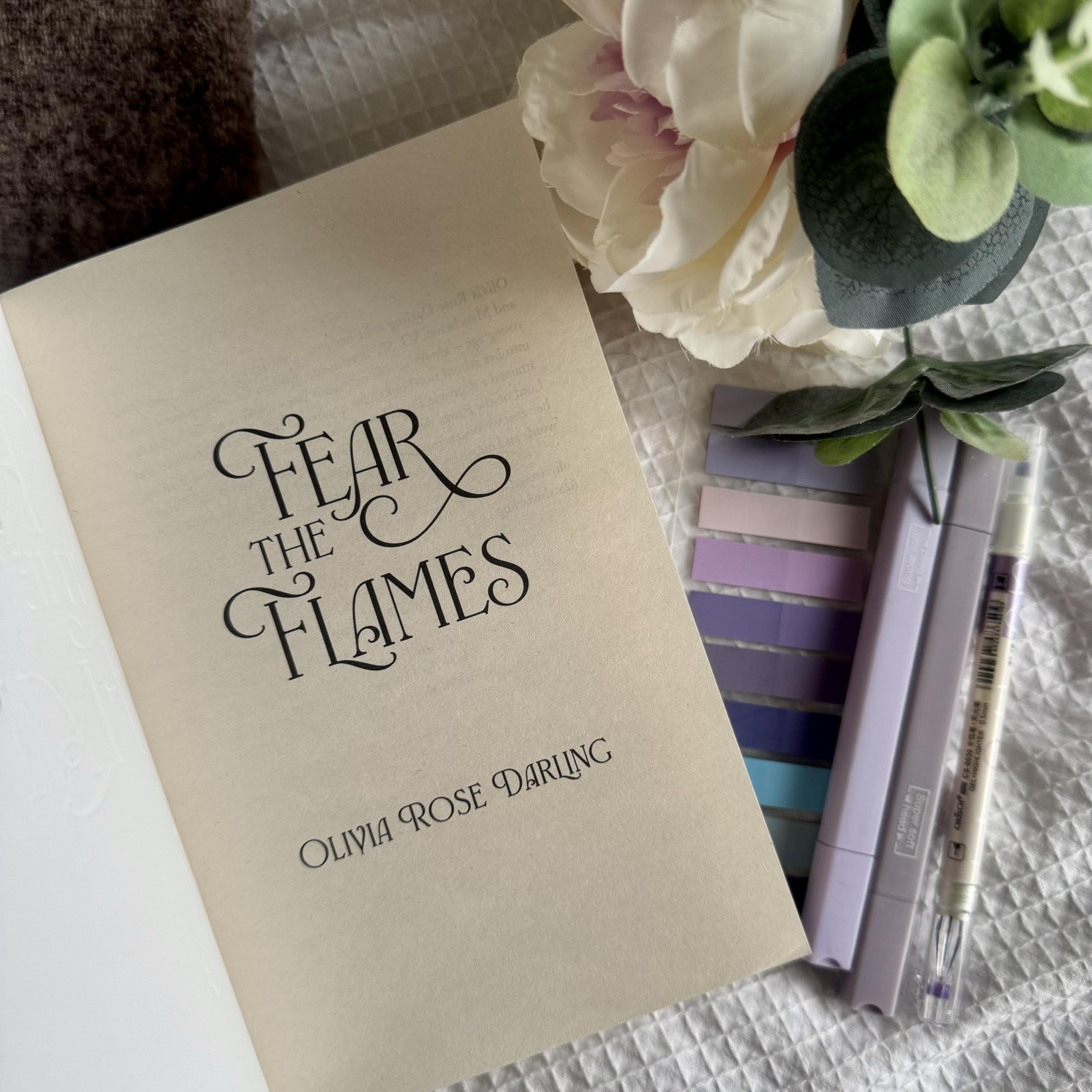 Zaffre Fear the Flames by Olivia Rose Darling | Paperback, 384 Pages 2