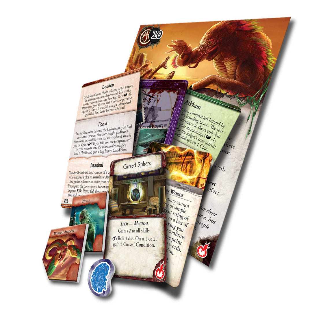 Fantasy Flight Games Eldritch Horror Expansion: Forsaken Lore (EH02)