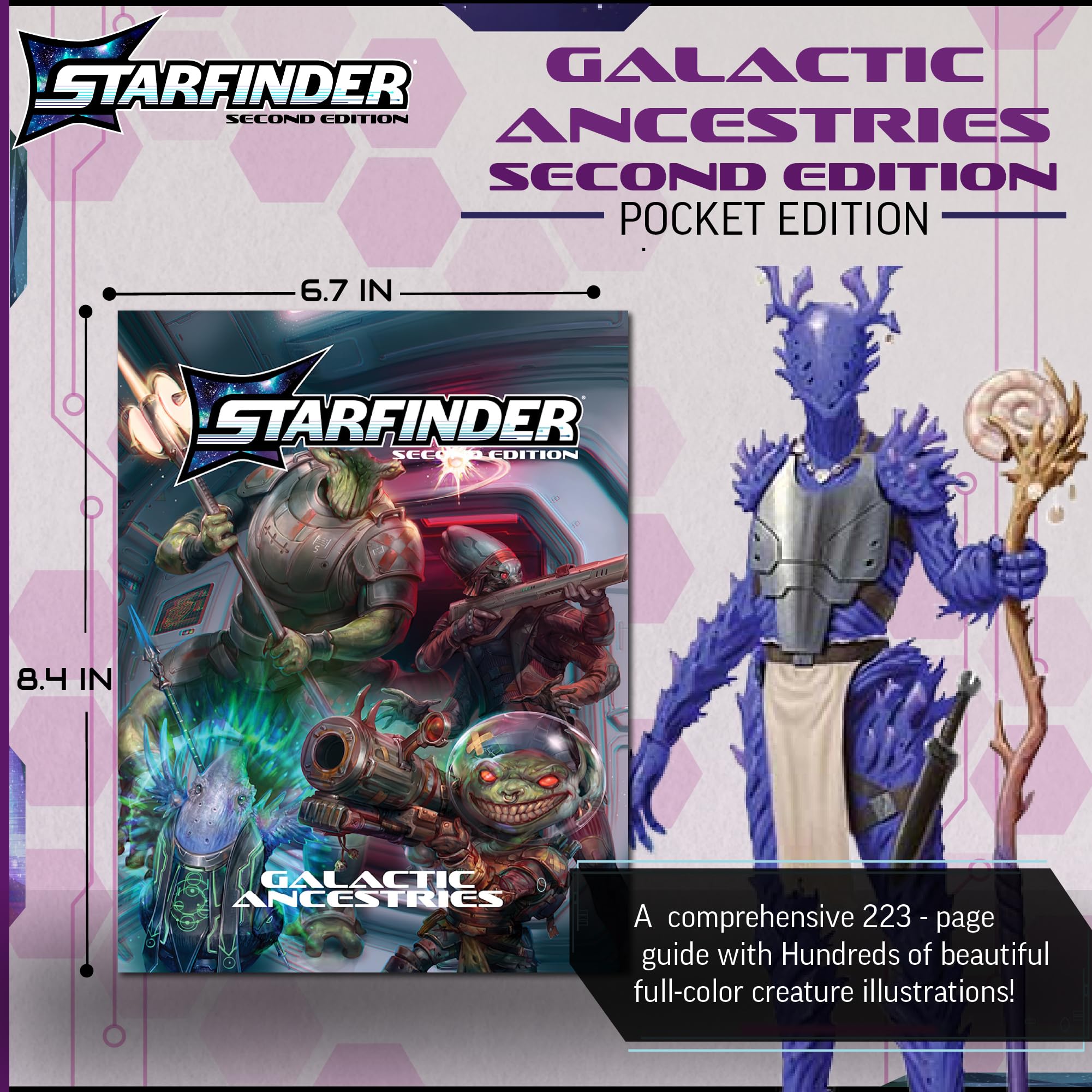 Starfinder Galactic Ancestries: Pocket Edition [Paperback]