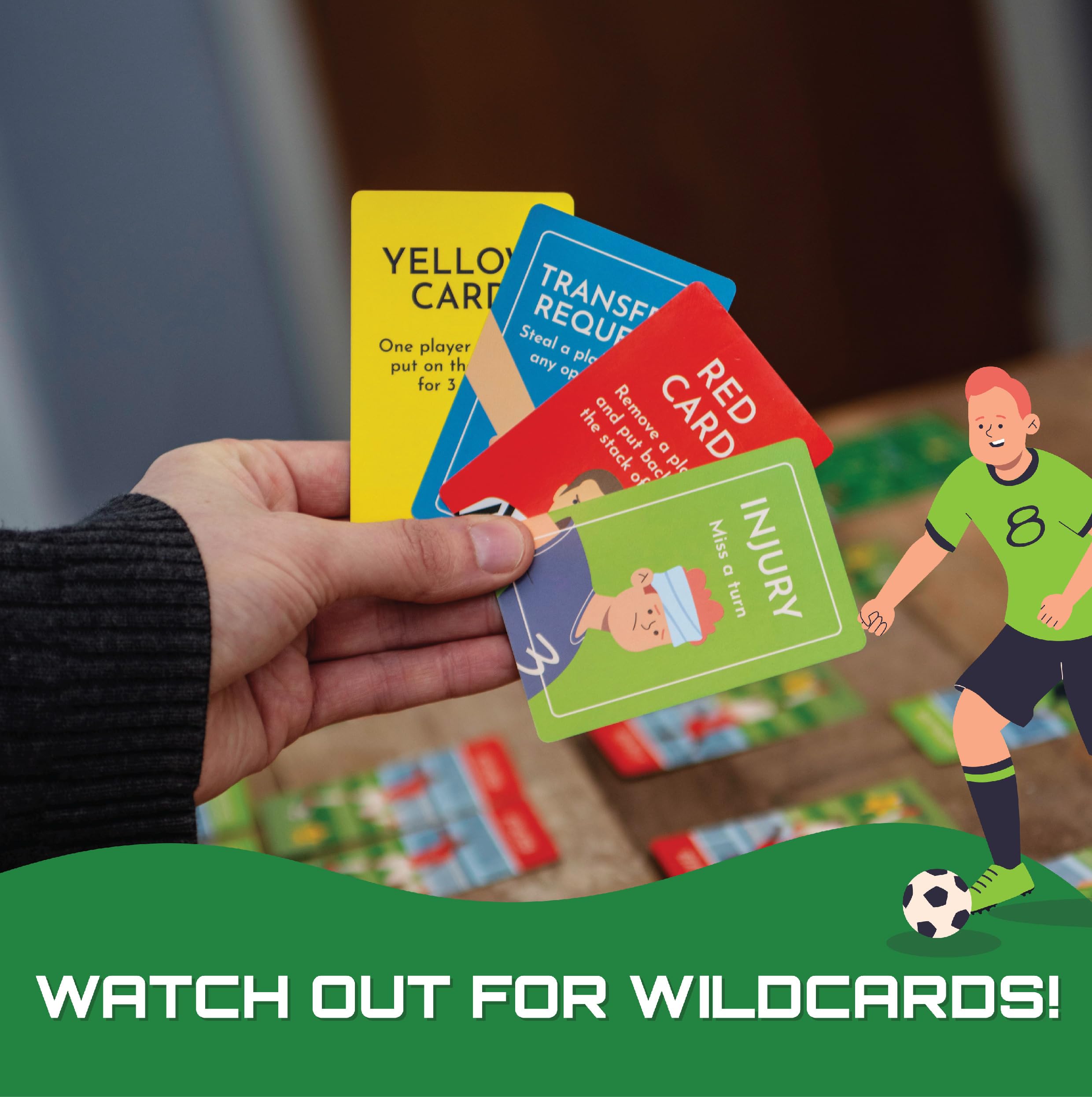 Boxer Gifts Dream Team Football Card Game for Kids 5