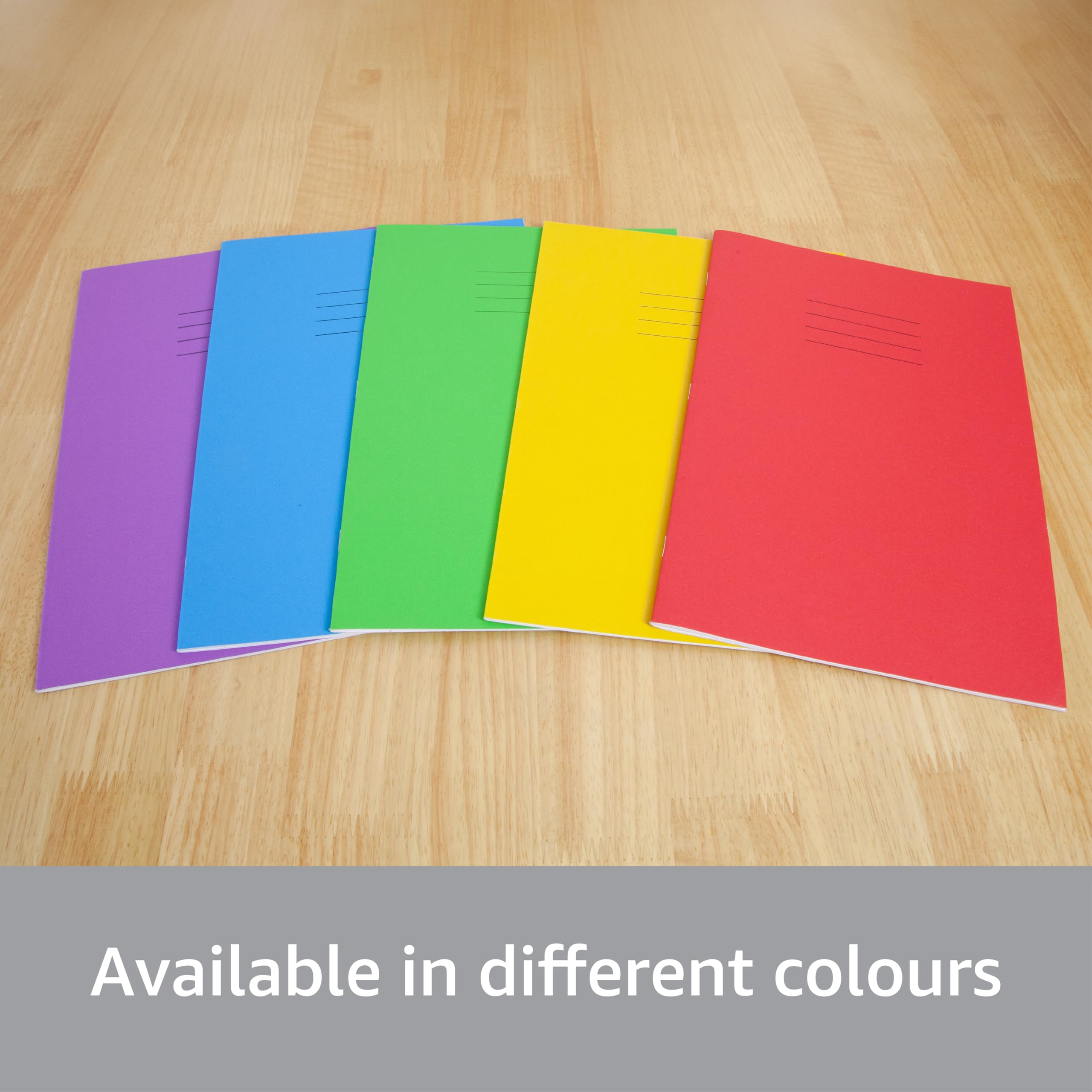 Hamelin A4 Lined Exercise Books - 48 Pages, 75 gsm Paper, Yellow | Pack of 10 5