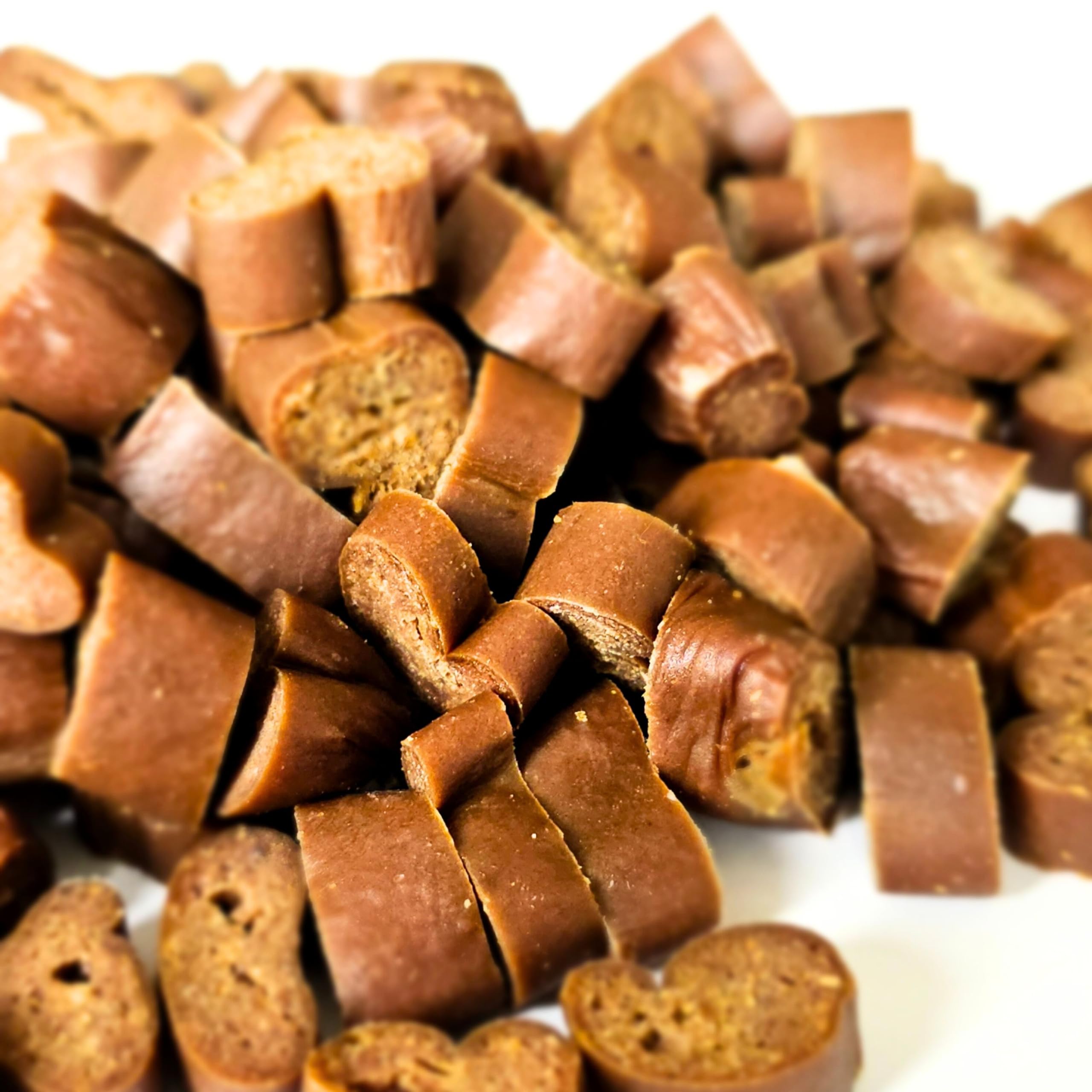 Happy Hugo Sliced Deli Dog Sausages - 100% British Chicken Treats for Dogs