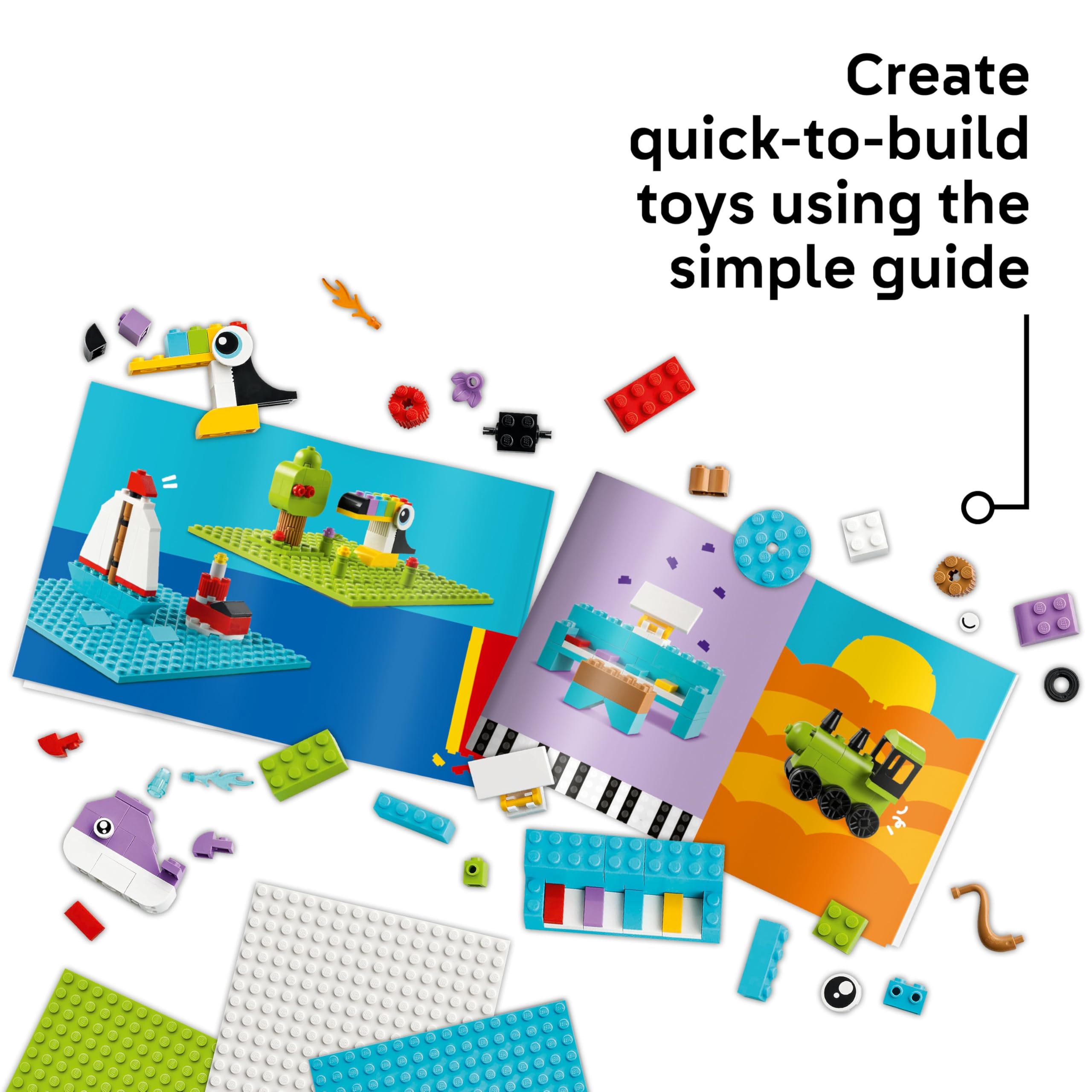 LEGO Classic Creative Build-and-Play Box 11044 - 750 Pieces | Ages 5+ | 2025 Model 5
