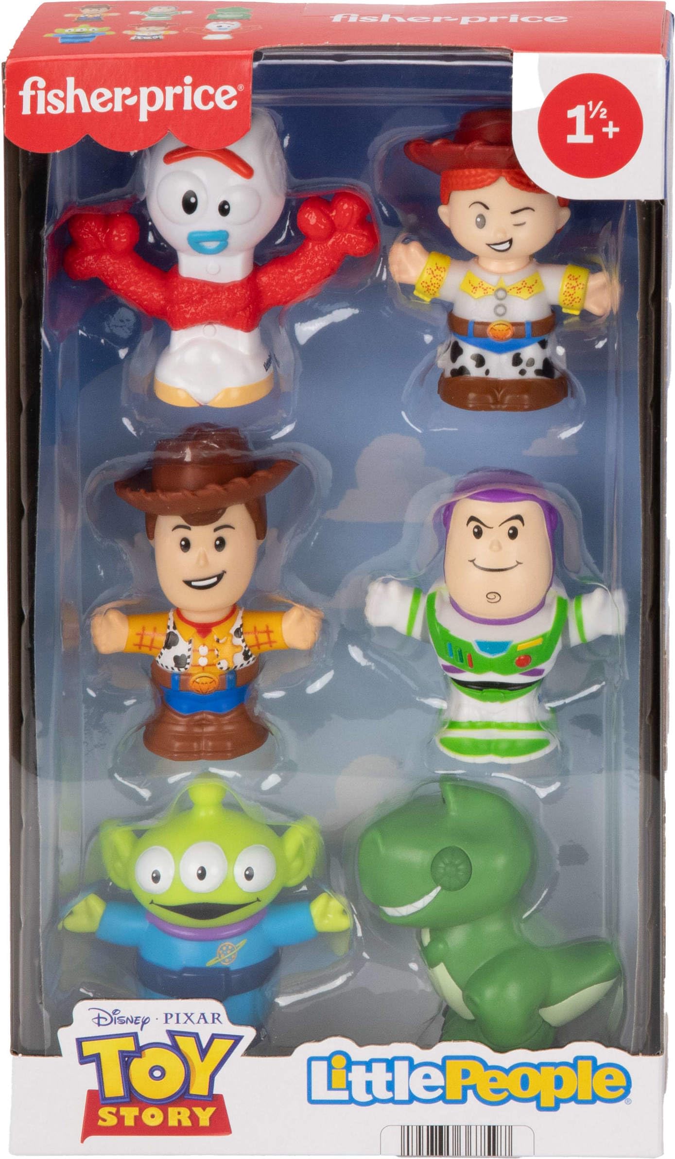 Fisher-Price Little People Disney Pixar Toy Story Figure Set (6 Figures) | Ages 18 Months+ 6