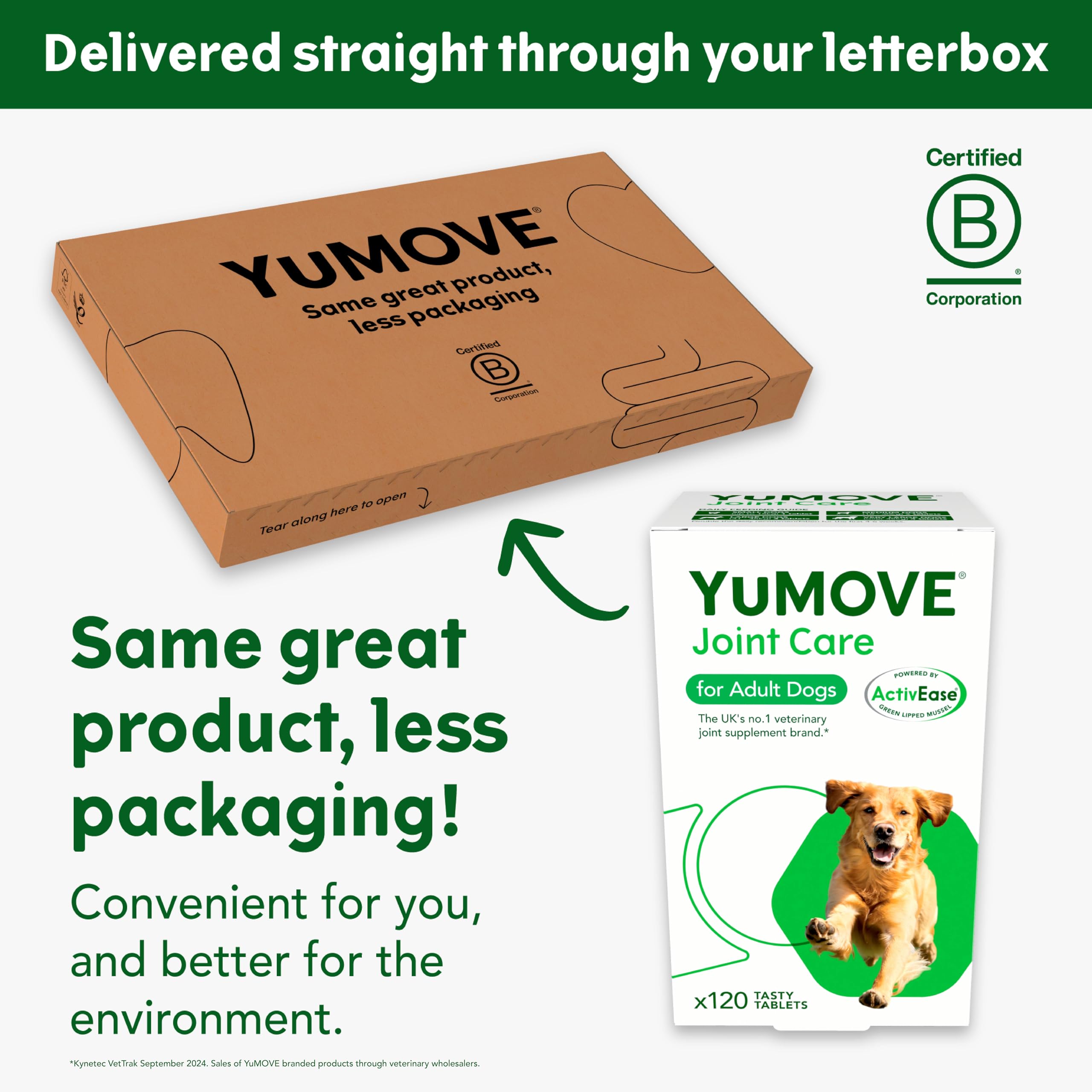 YuMOVE Joint Supplement for Dogs - Higher Strength for Joint Care | 120 Tablets 2