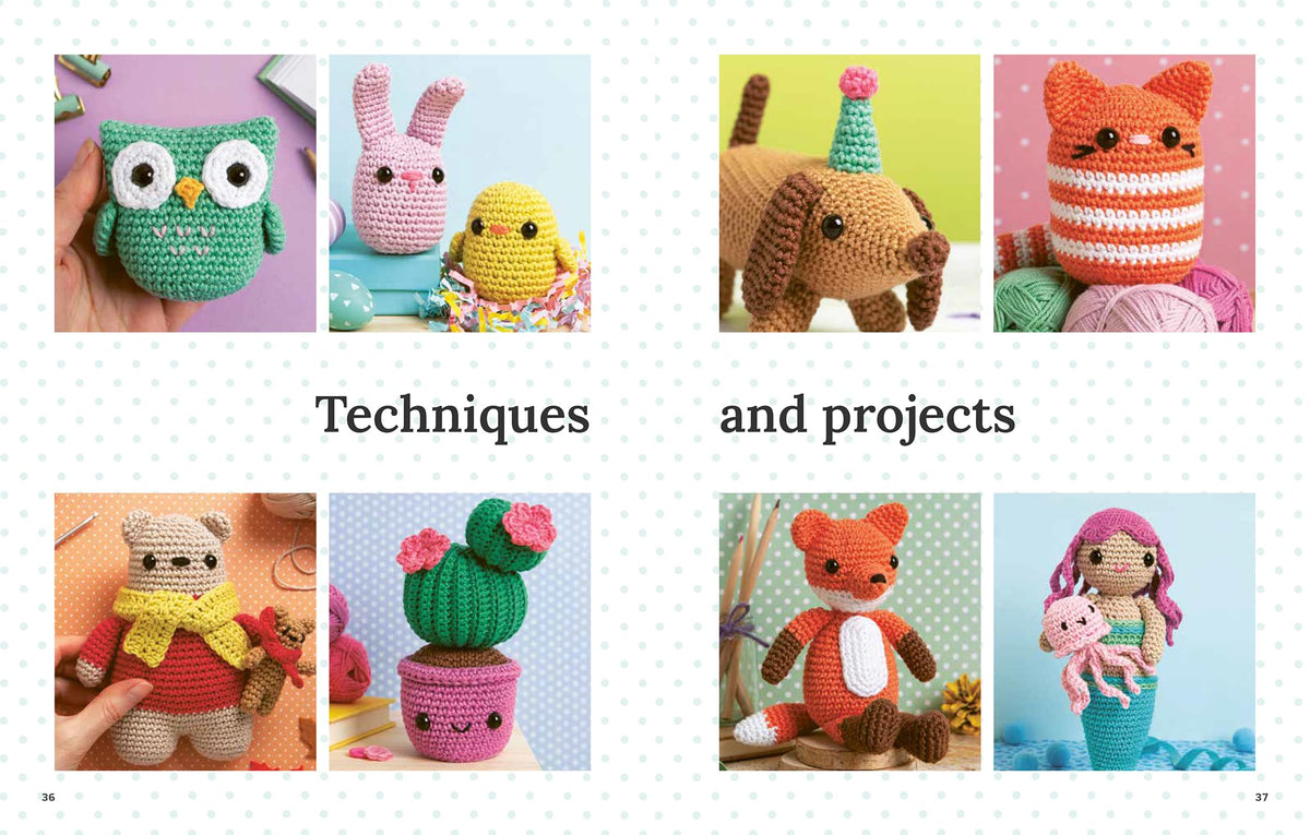 Search Press The Beginner's Guide to Amigurumi - Easy Techniques & 8 Projects | Paperback | English 5