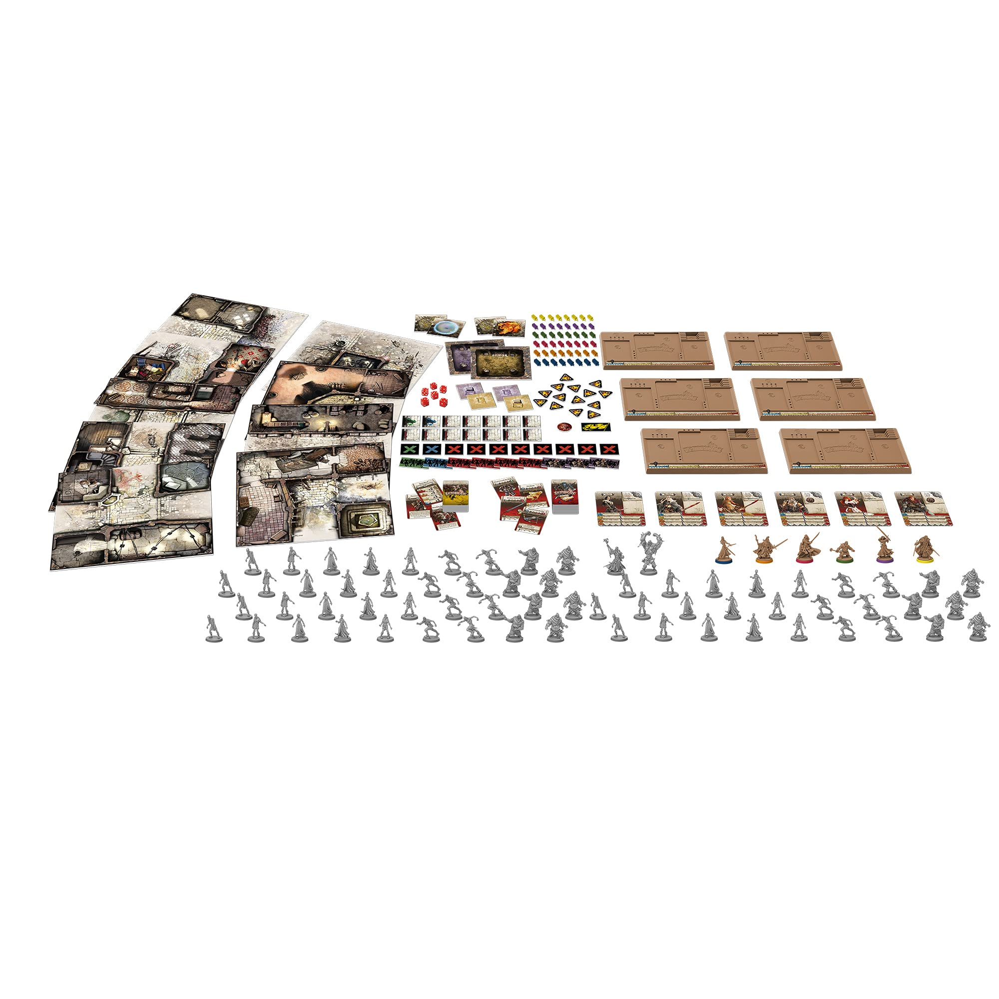 CMON Zombicide: Black Plague Miniatures Board Game 5