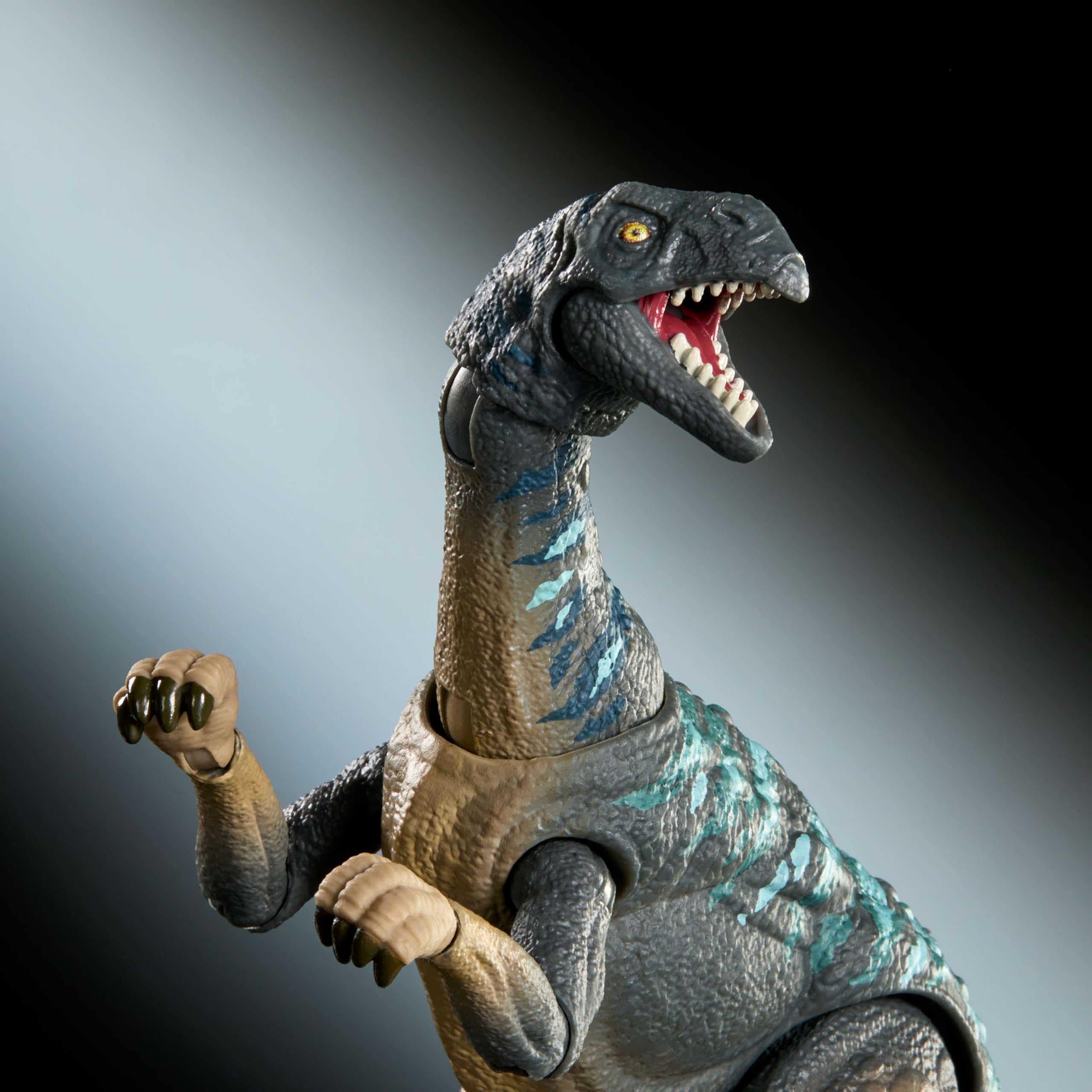 Mattel Jurassic World Hammond Collection Mussaurus Dinosaur Action Figure | 15 Points of Articulation | 8.4-inch 3