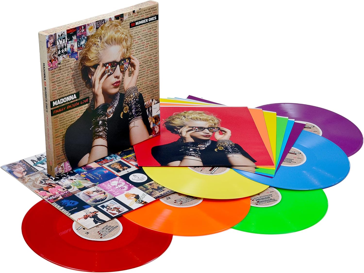 Madonna - Finally Enough Love: Fifty Number Ones Rainbow Edition [VINYL] 1