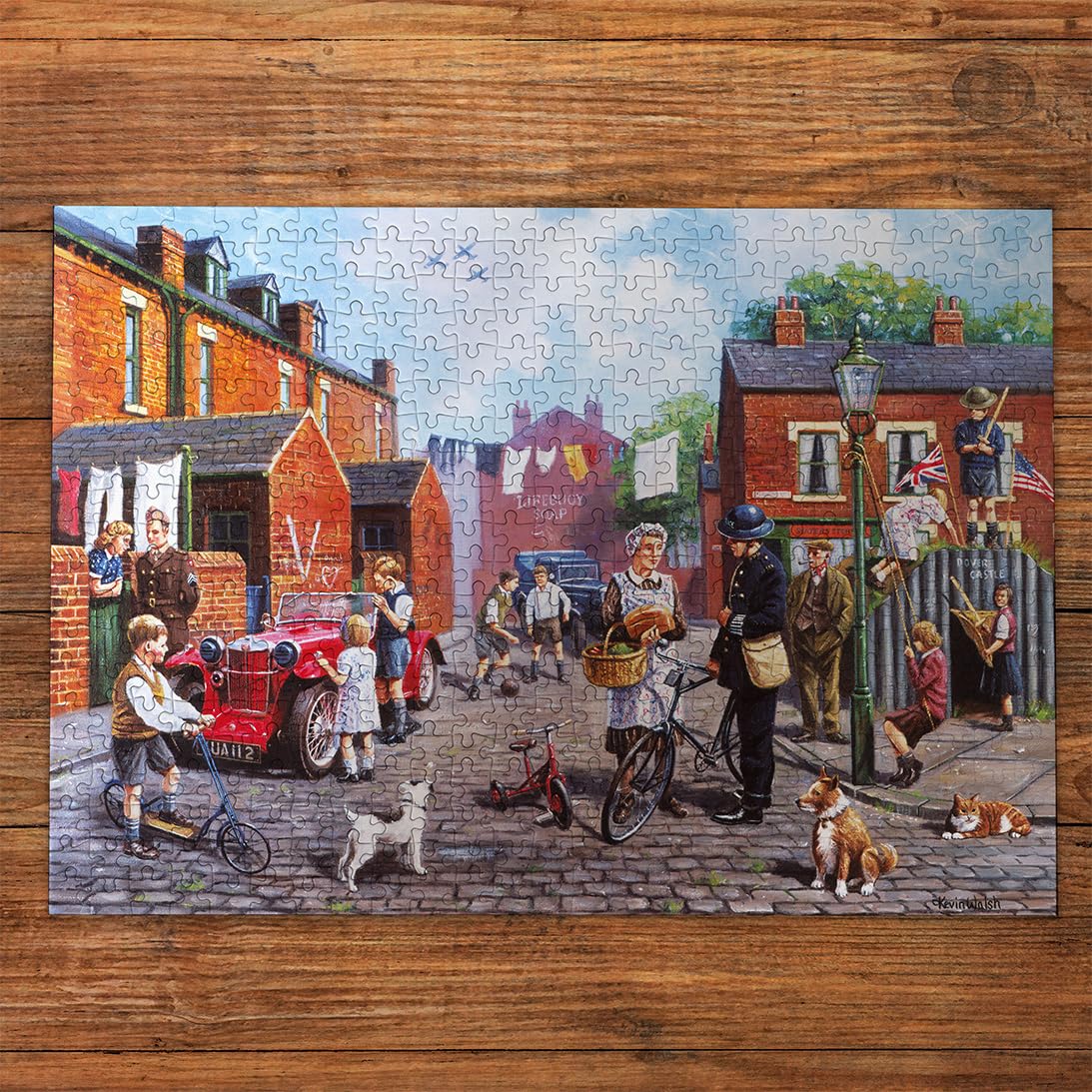 Gibsons Britain at War Jigsaw Puzzle - 100 XXL Pieces | Recycled Board | Includes Poster 8