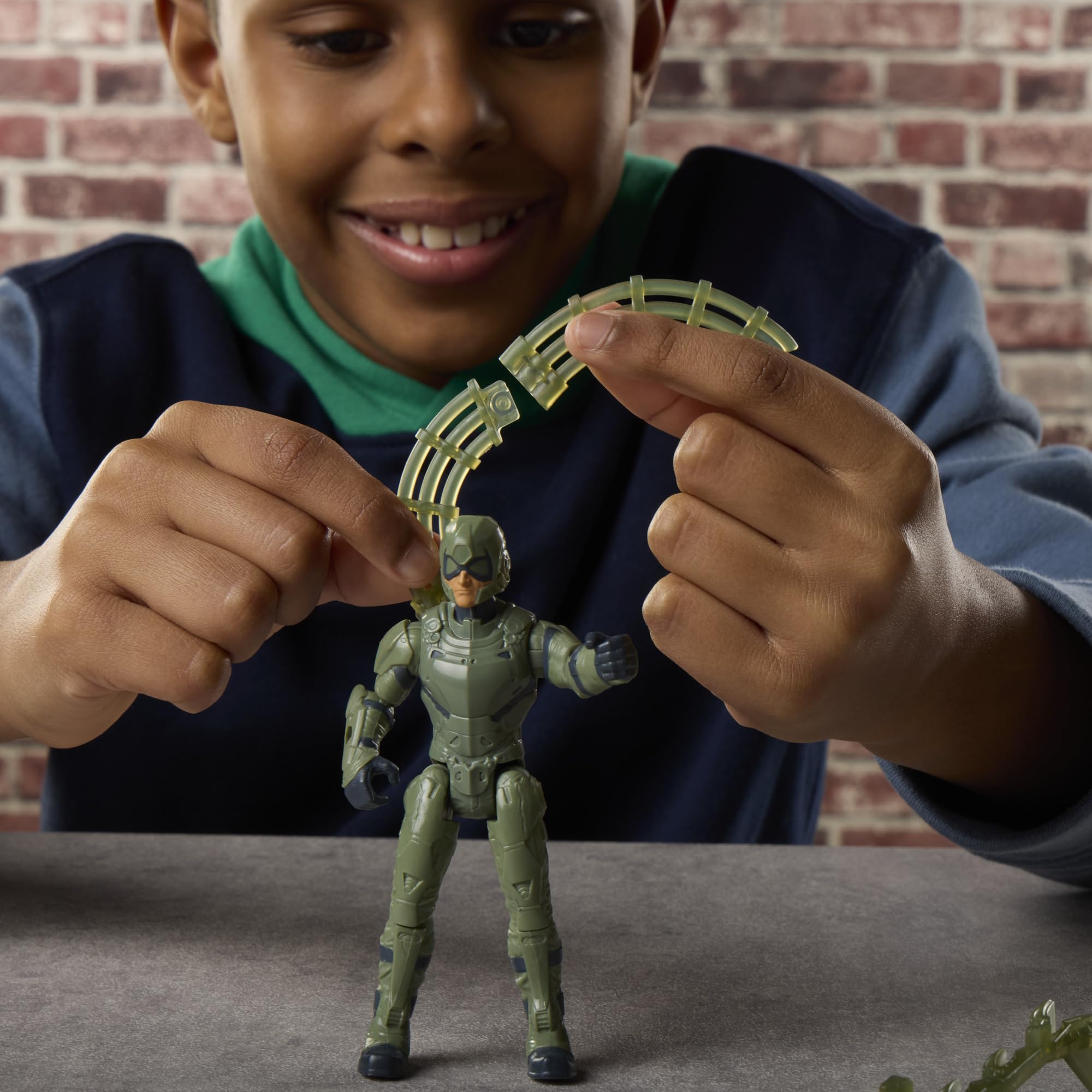 Marvel ActionVerse Marvel's Scorpion Action Figure - 4.5-Inch, Ages 4+ 5
