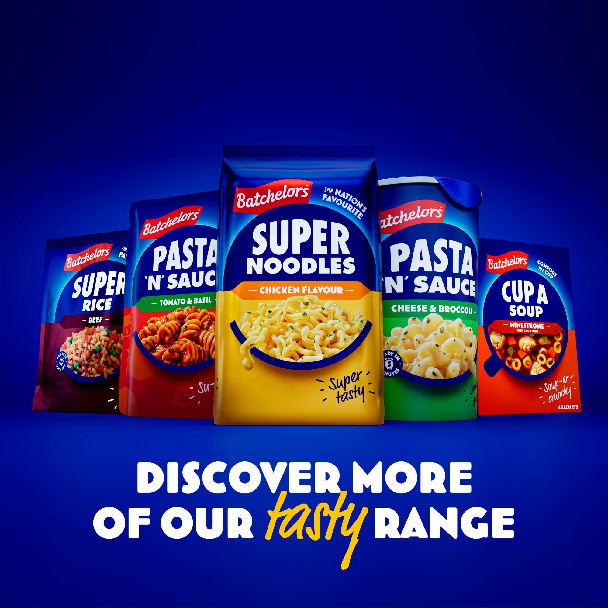 Batchelors Southern Fried Chicken Flavour Super Noodles - 8 x 90g Packs 5