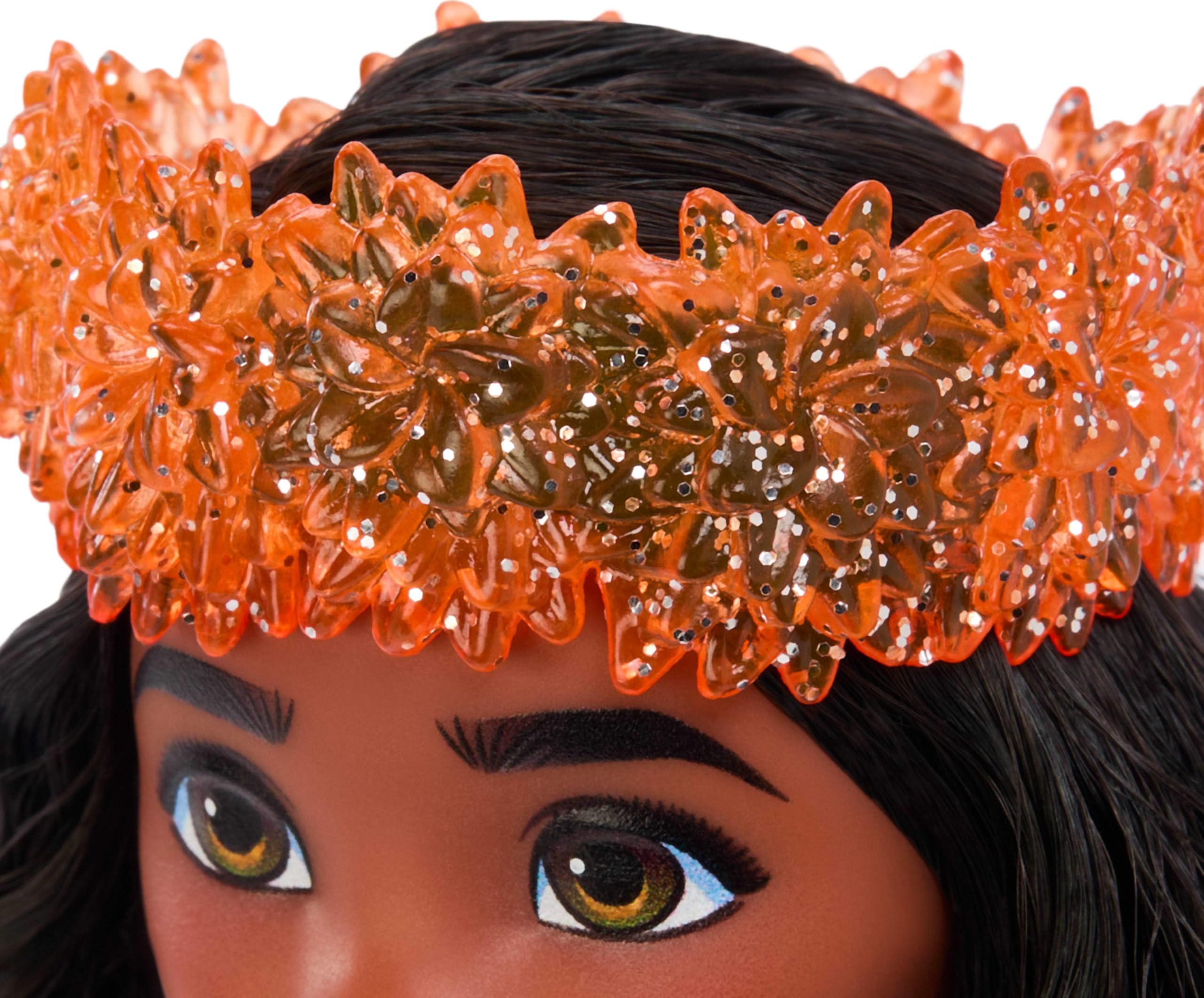 Mattel Disney Princess Moana Posable Fashion Doll with Sparkling Clothing and Accessories, 11 inches, HLW05 7