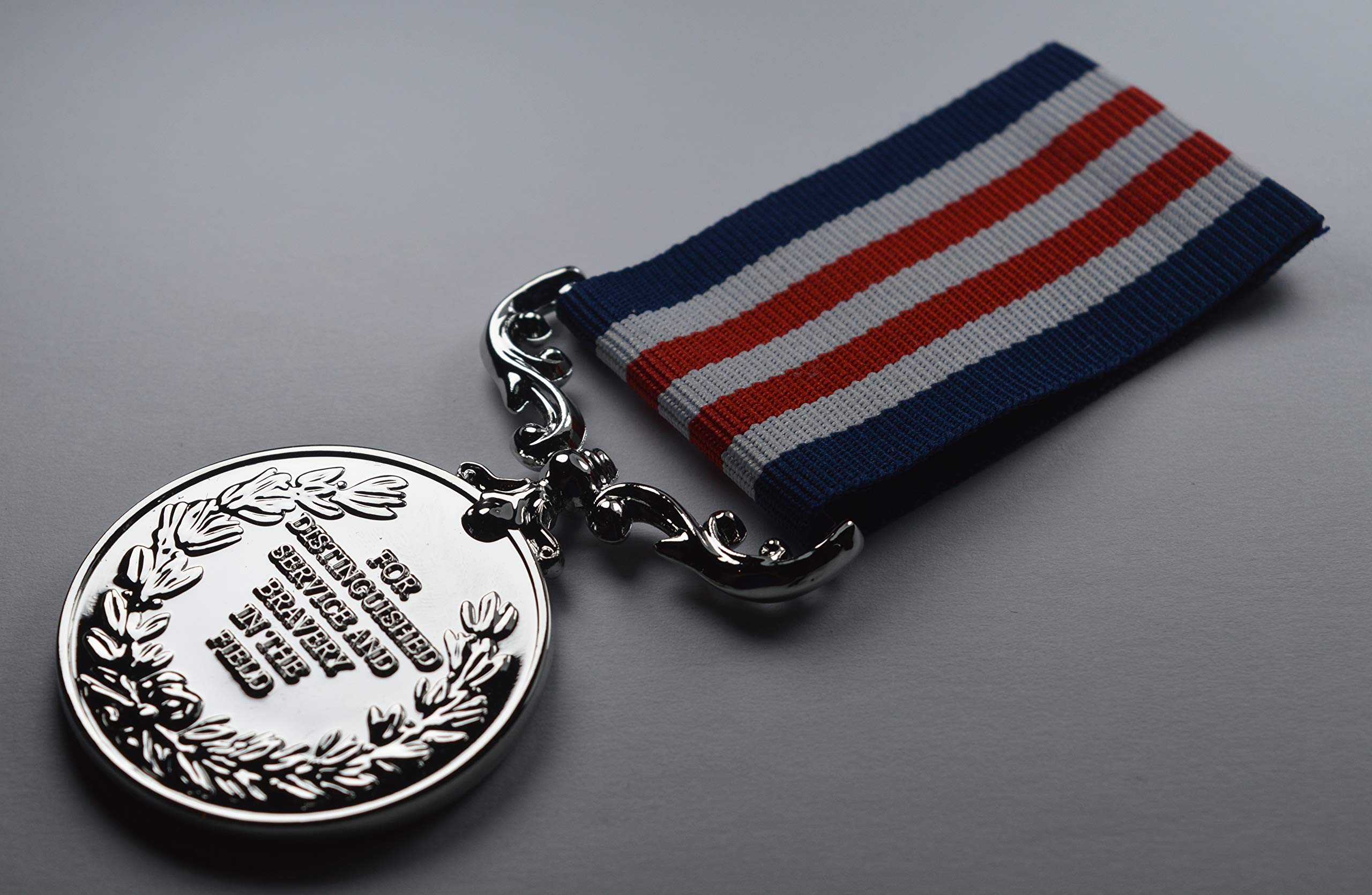 The Commemorative Coin Company 25th Silver Wedding Anniversary Medal - Silver Plated | Full Size Replica