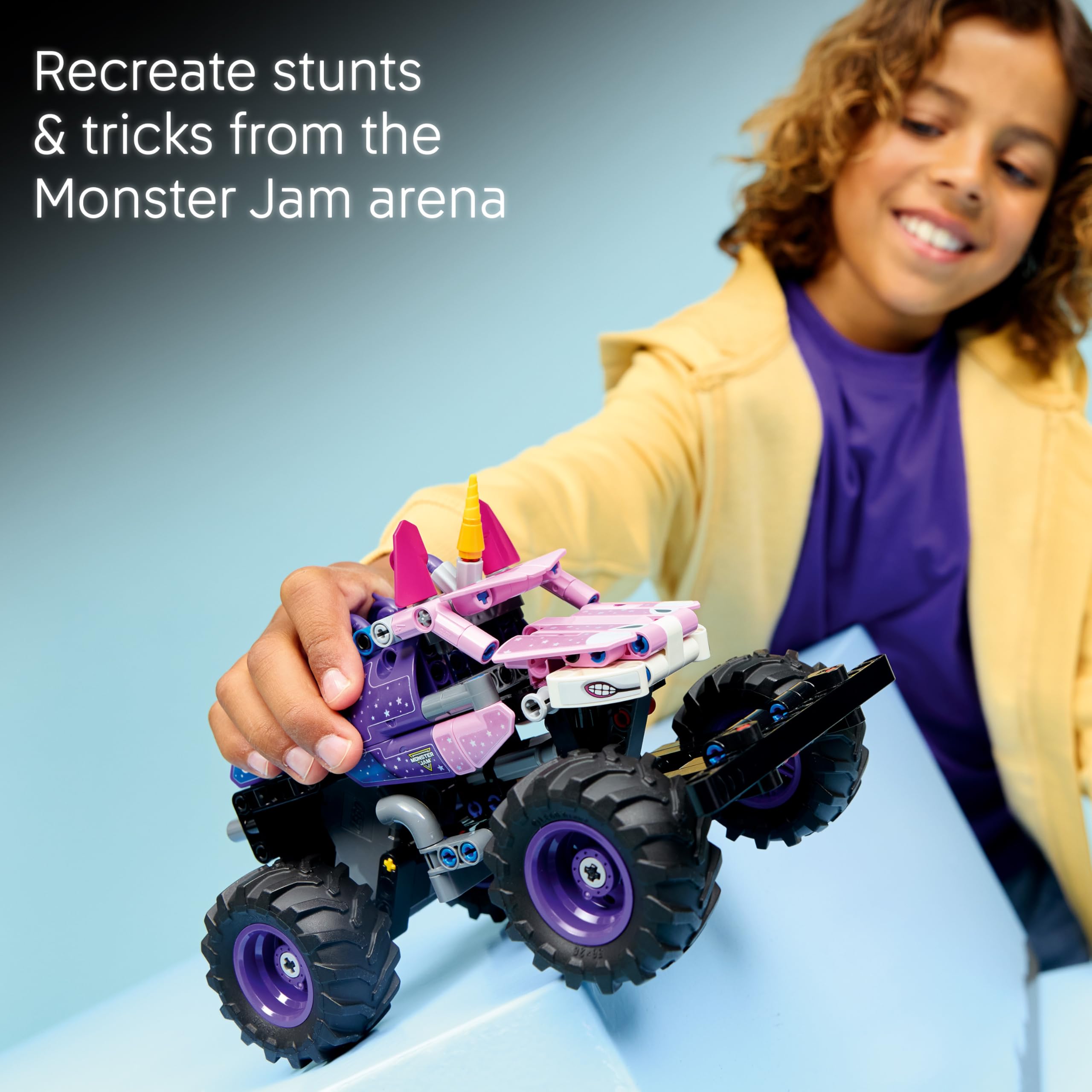 LEGO Technic Monster Jam Sparkle Smash Pull-Back Truck Toy 42220 | Ages 7+ 4