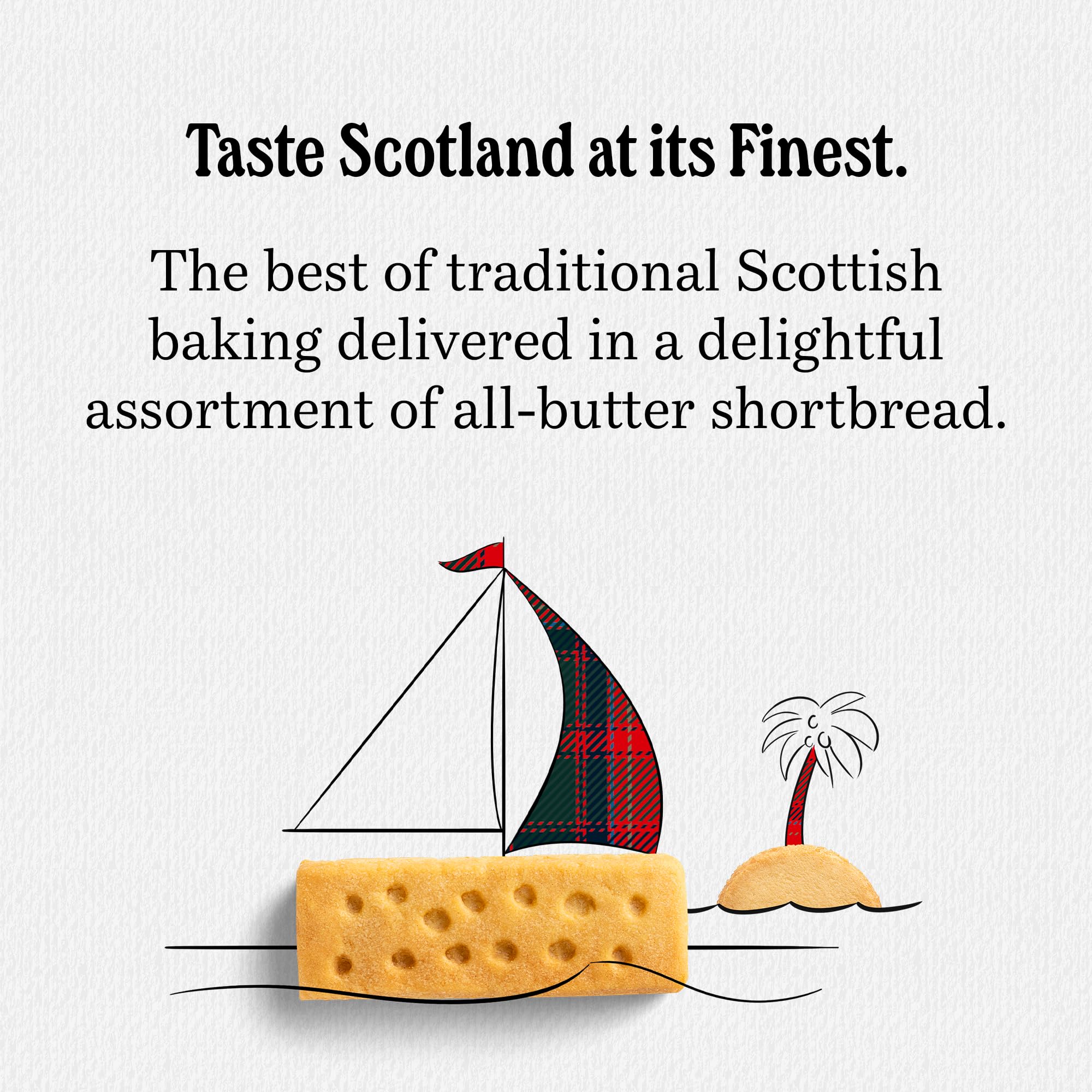 Walker's Shortbread Assortment - Traditional Pure Butter Scottish Recipe | 500g 2
