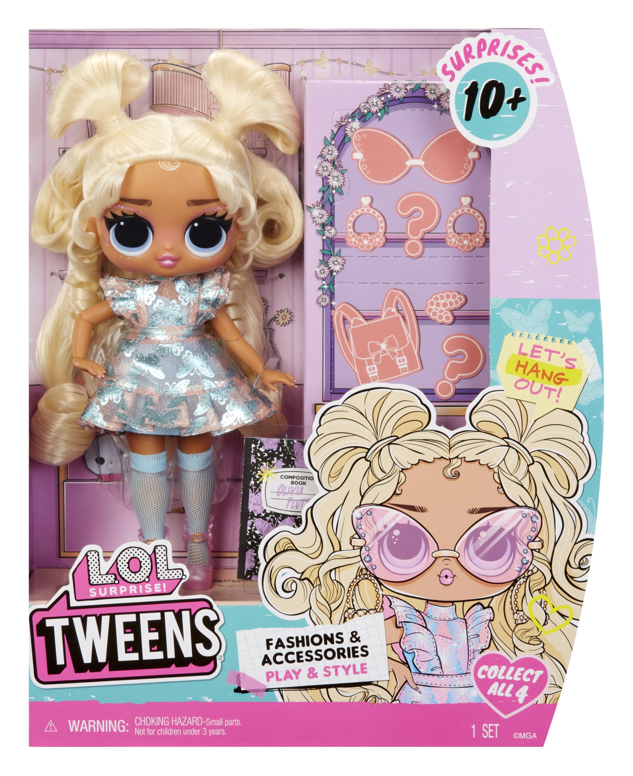 L.O.L. Surprise! Tweens Core Doll - Olivia Flutter - Articulated Fashion Doll with Accessories 7