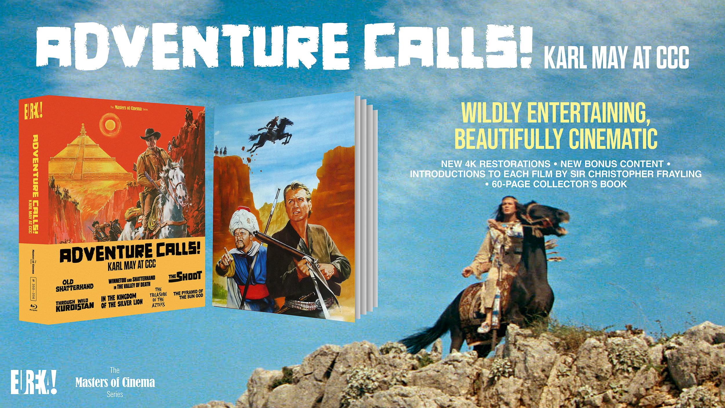 ADVENTURE CALLS! Karl May at CCC (Masters of Cinema) Limited Edition Four-d 2