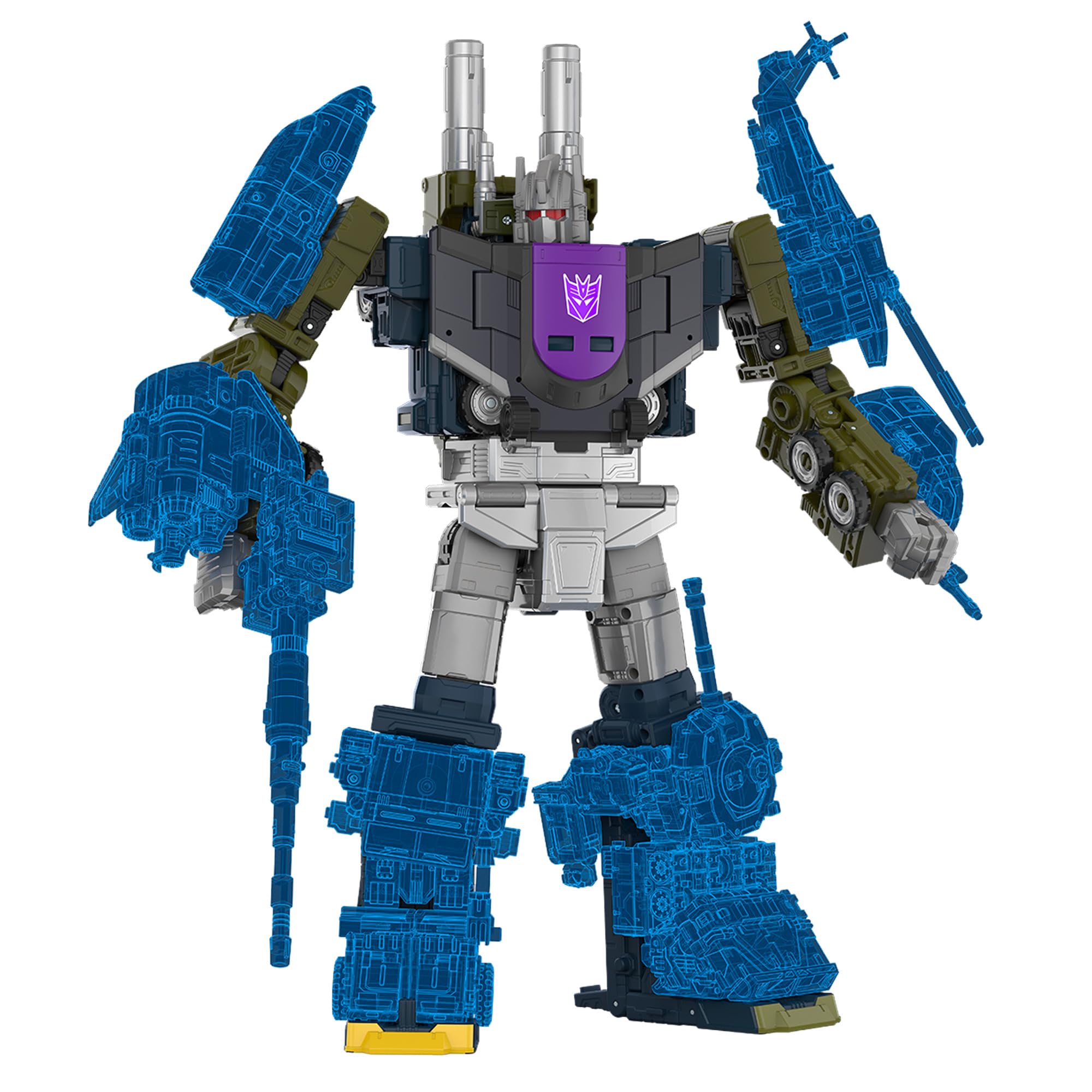 Transformers Age of the Primes Combaticon Onslaught Commander Class Figure - 17cm | Converts in 44 Steps 4