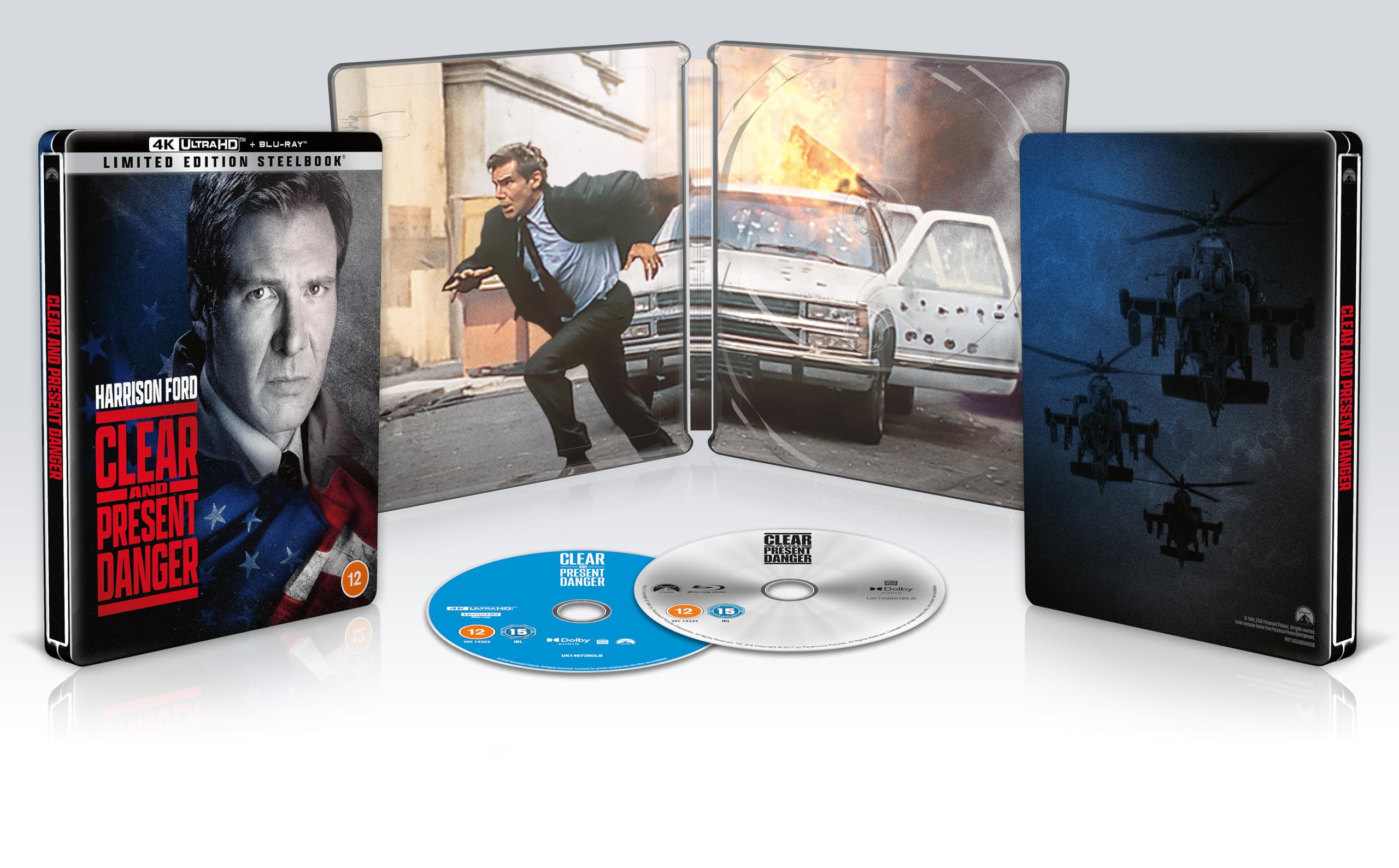 Clear and Present Danger [4K UHD & Blu-ray Steelbook] 1