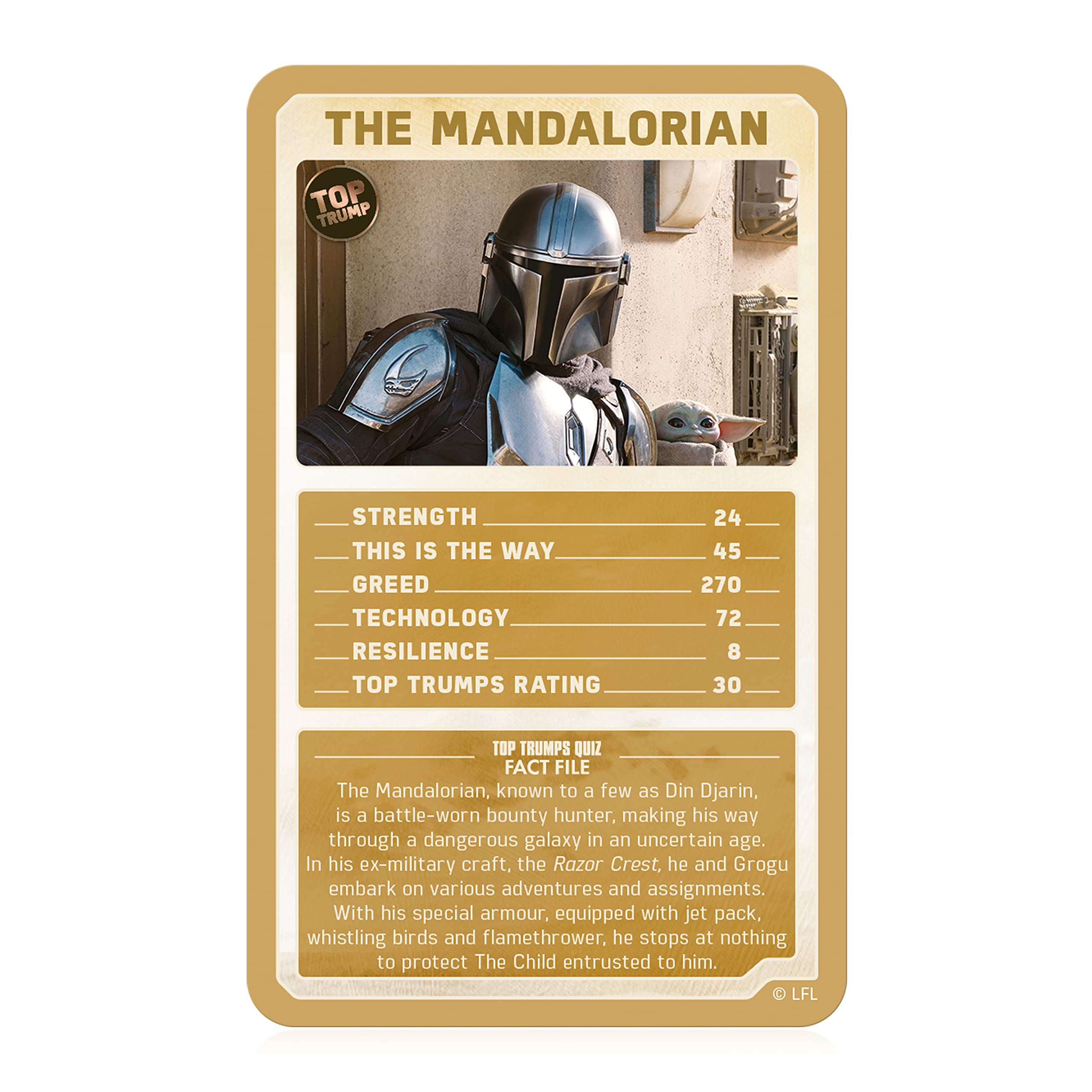 Top Trumps Star Wars The Mandalorian Limited Edition Card Game 6