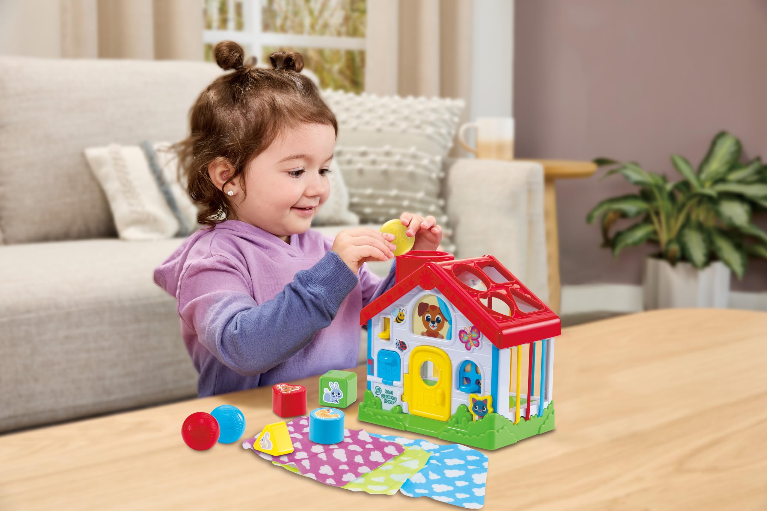 LeapFrog 4-in-1 Discovery House - Educational Early Learning Toy for Toddlers 6-24 Months 5