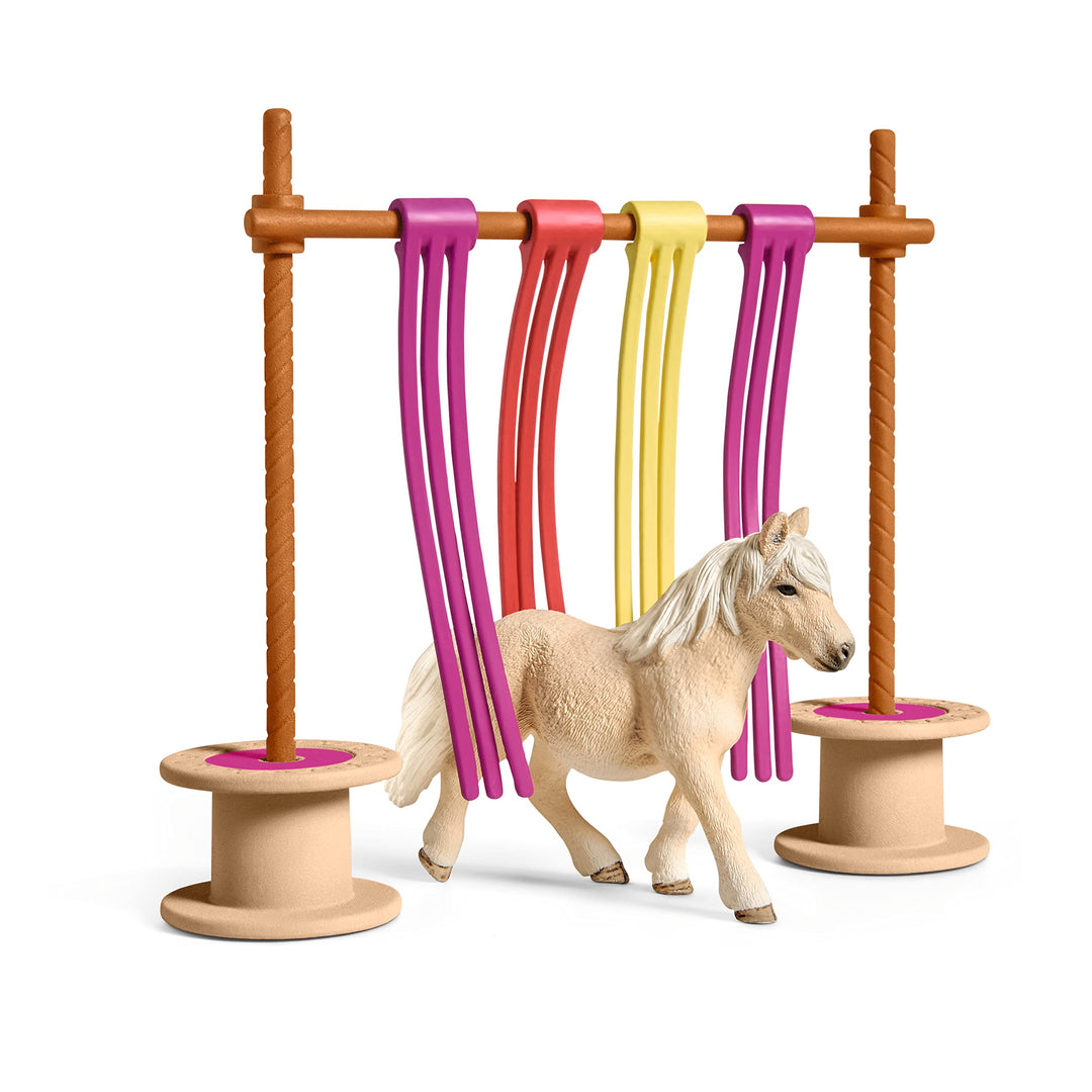 Schleich 42484 Farm World Pony Tenda Ostacolo