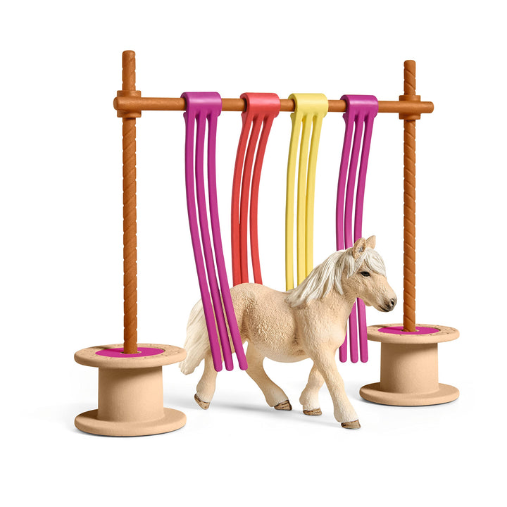 Schleich 42484 Farm World Pony Tenda Ostacolo