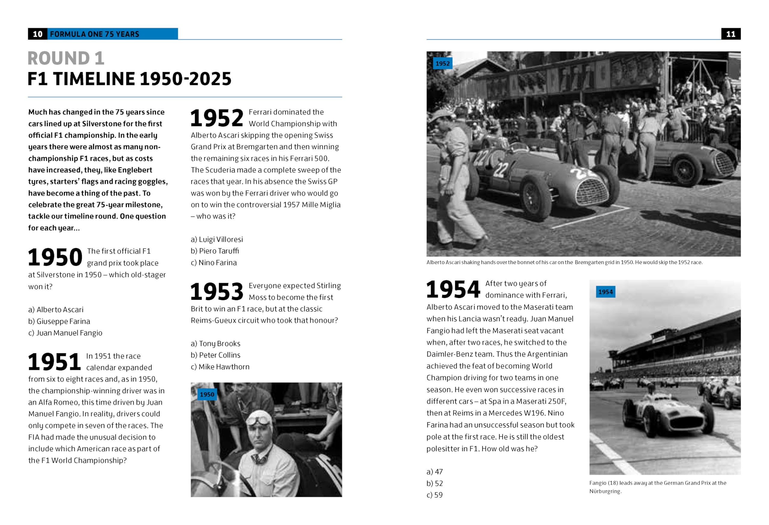 Ivy Press Formula One Quiz Book: 75th Anniversary Edition | Flexibound | English 3